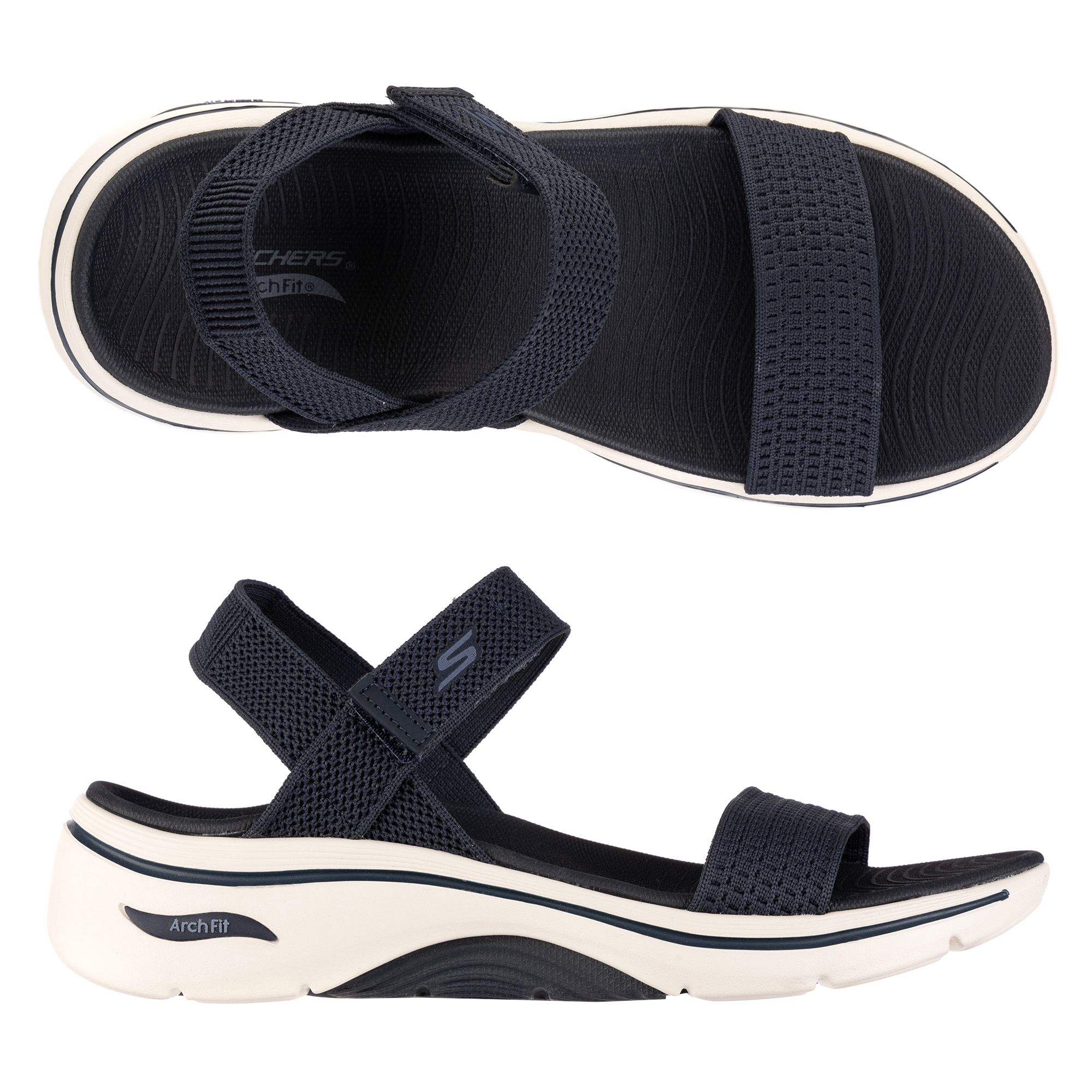 B-Ware SKECHERS Damen-Sandalette Annie-Go Walk Arch Funktionsstrick