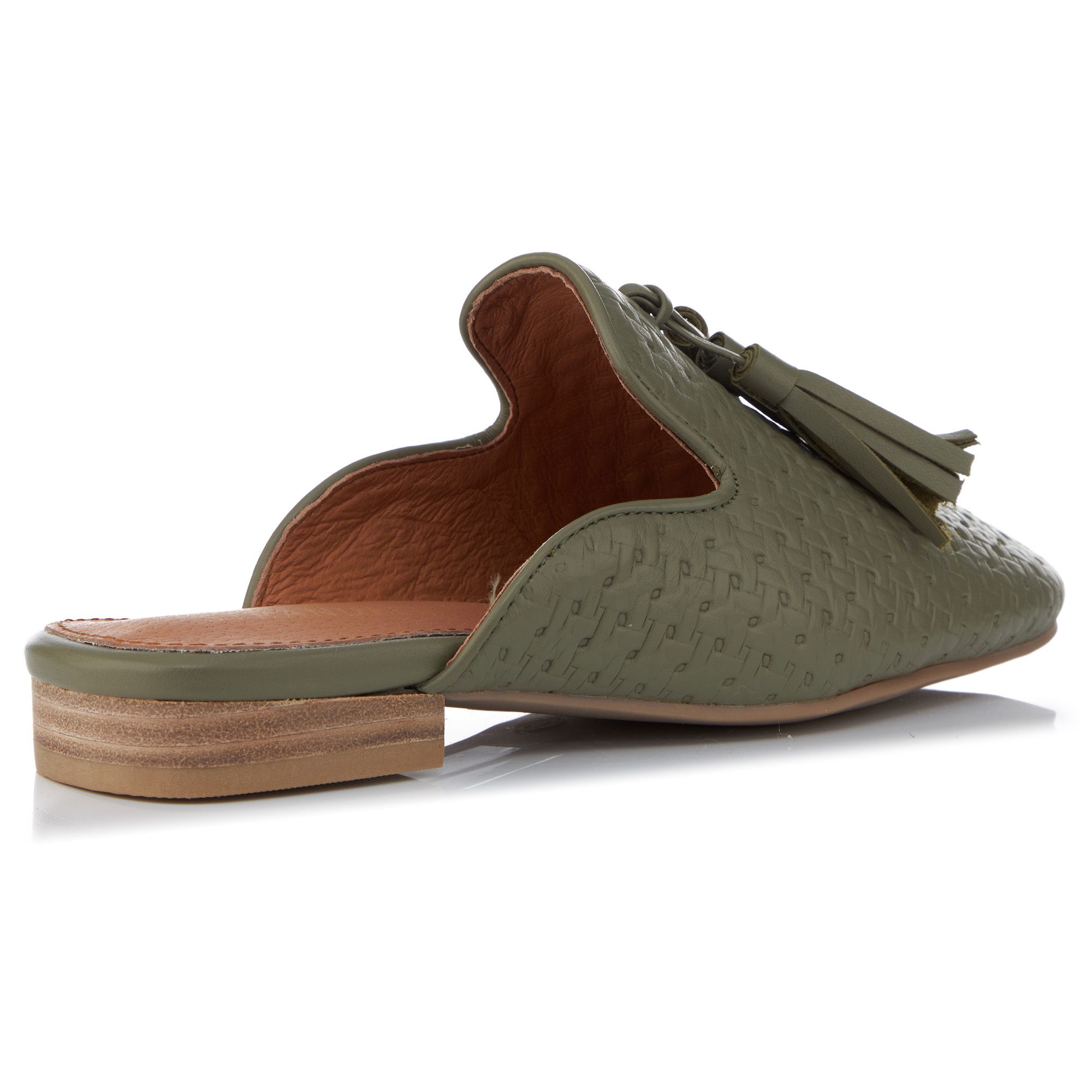 Gemini Damen Pantoletten Aus Leder – Bequeme Clogs Mit 3 Cm Absatz