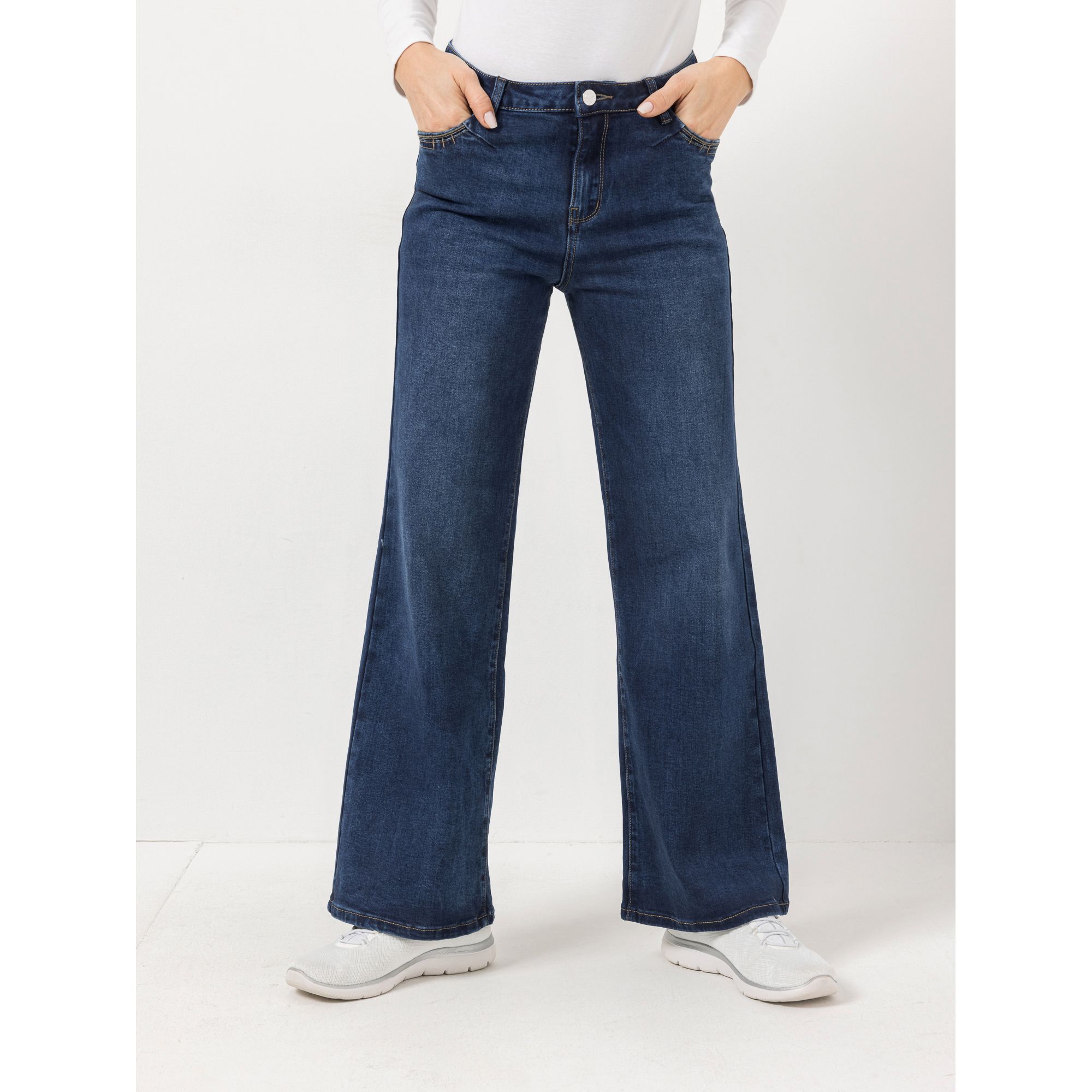 B-Ware EVA LUTZ Jeanshose lange Form 5-Pocket-Style