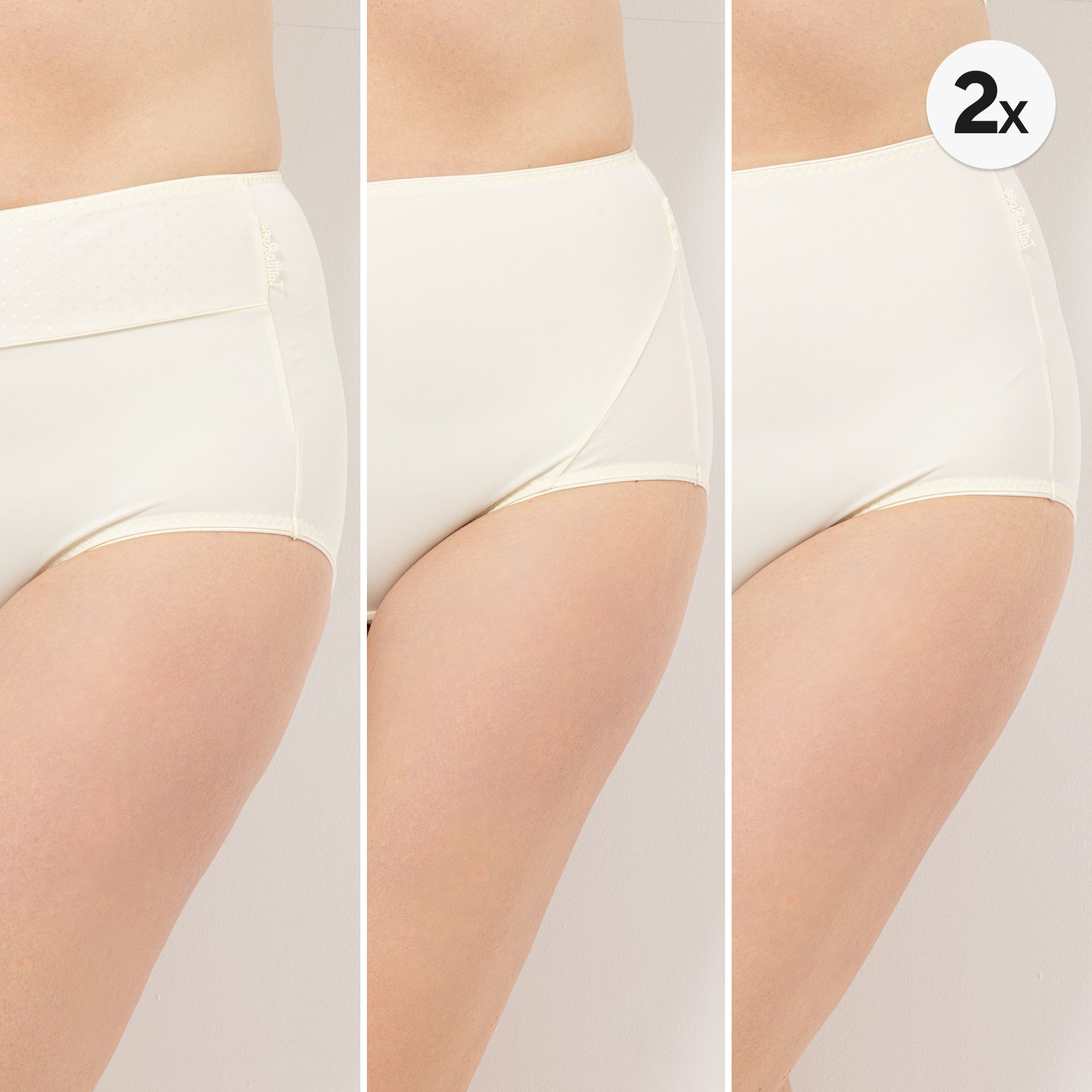 B-Ware LITTLE ROSE 4 Maxislips Mikrofasermischung 2x Basic