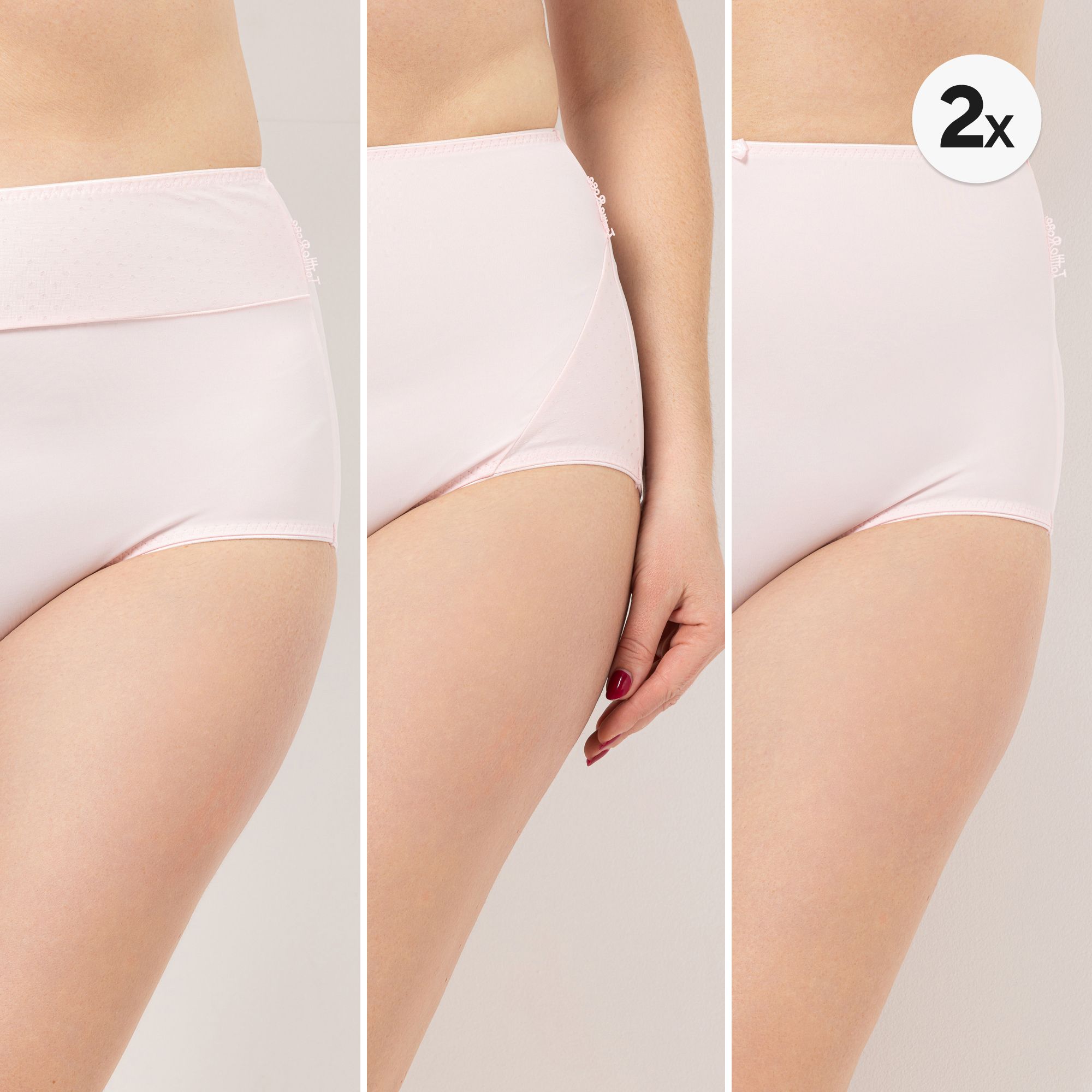 B-Ware LITTLE ROSE 4 Maxislips Mikrofasermischung 2x Basic