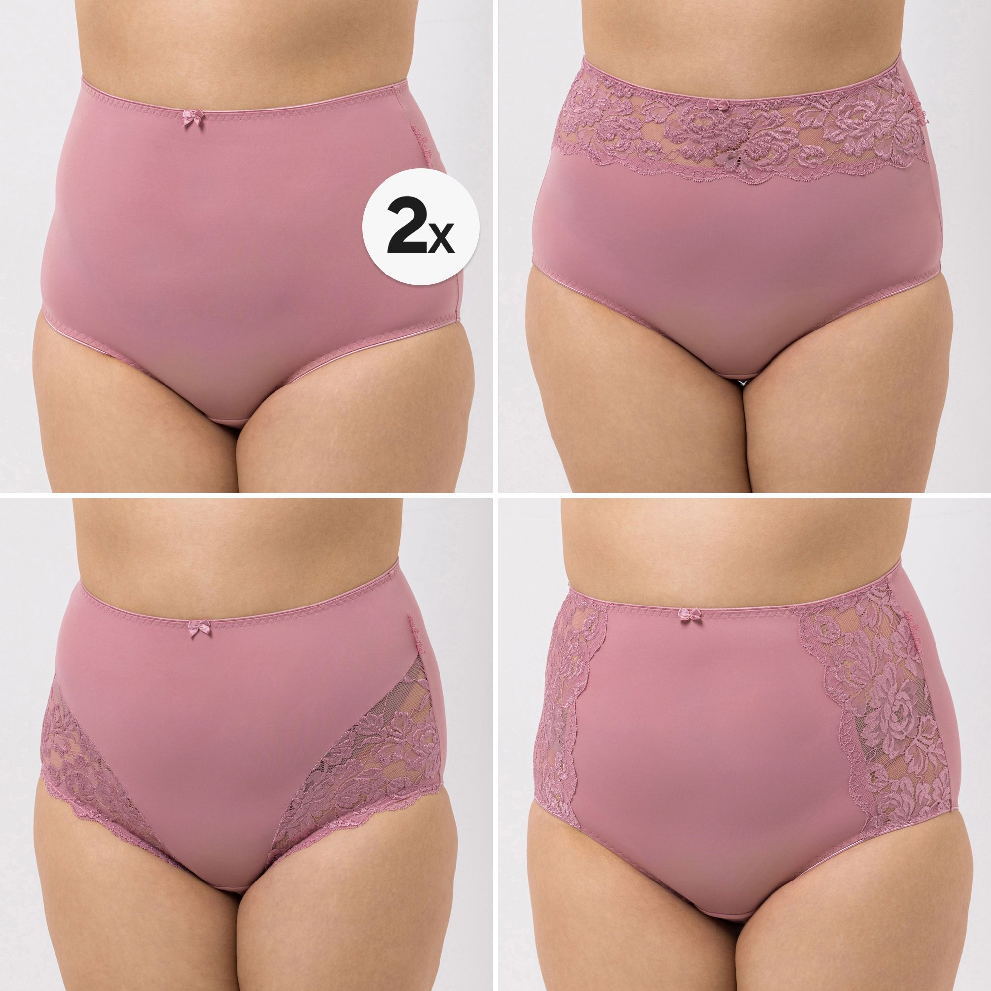 B-Ware LITTLE ROSE 5 Maxislips Mikrofasermischung 2x Basic