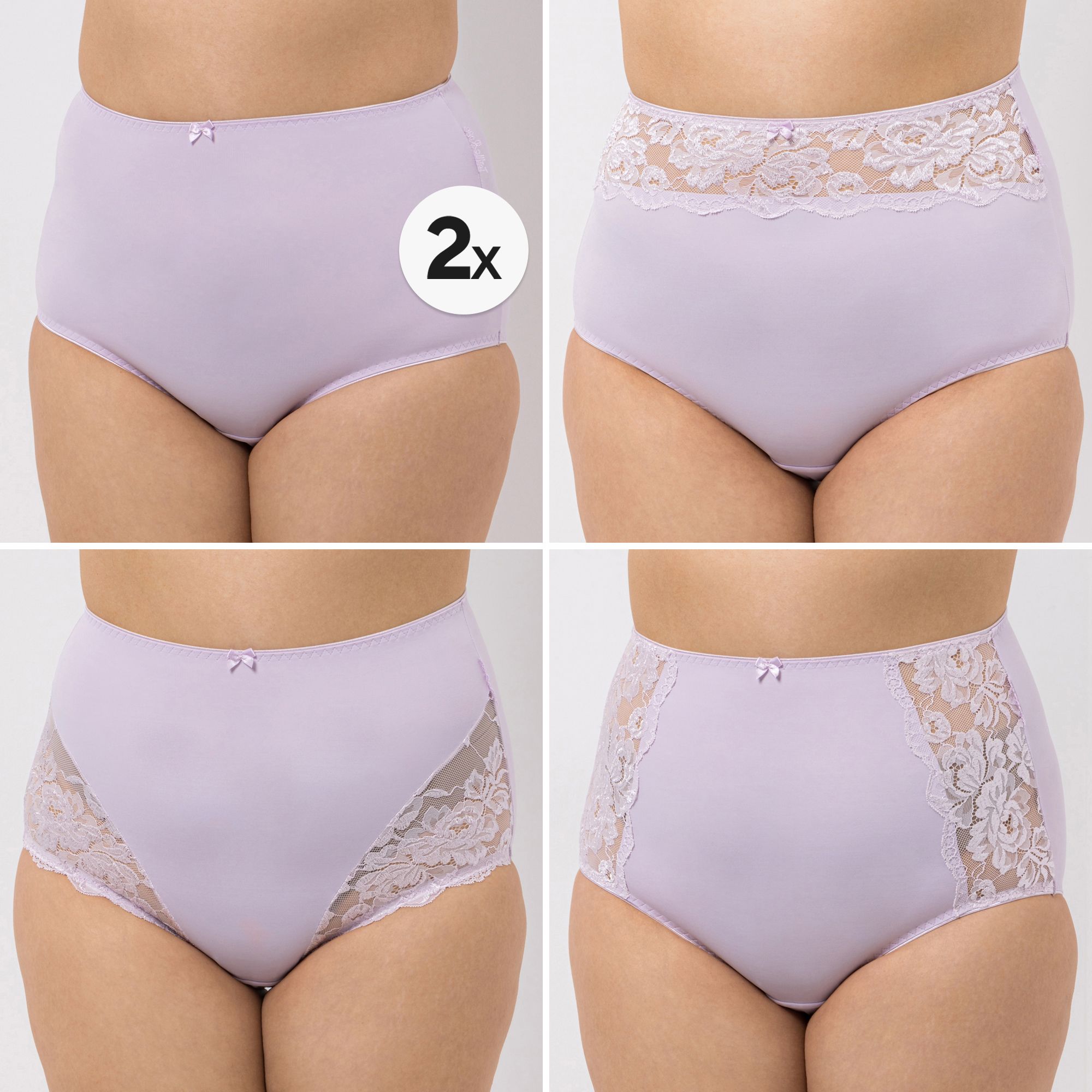 B-Ware LITTLE ROSE 5 Maxislips Mikrofasermischung 2x Basic