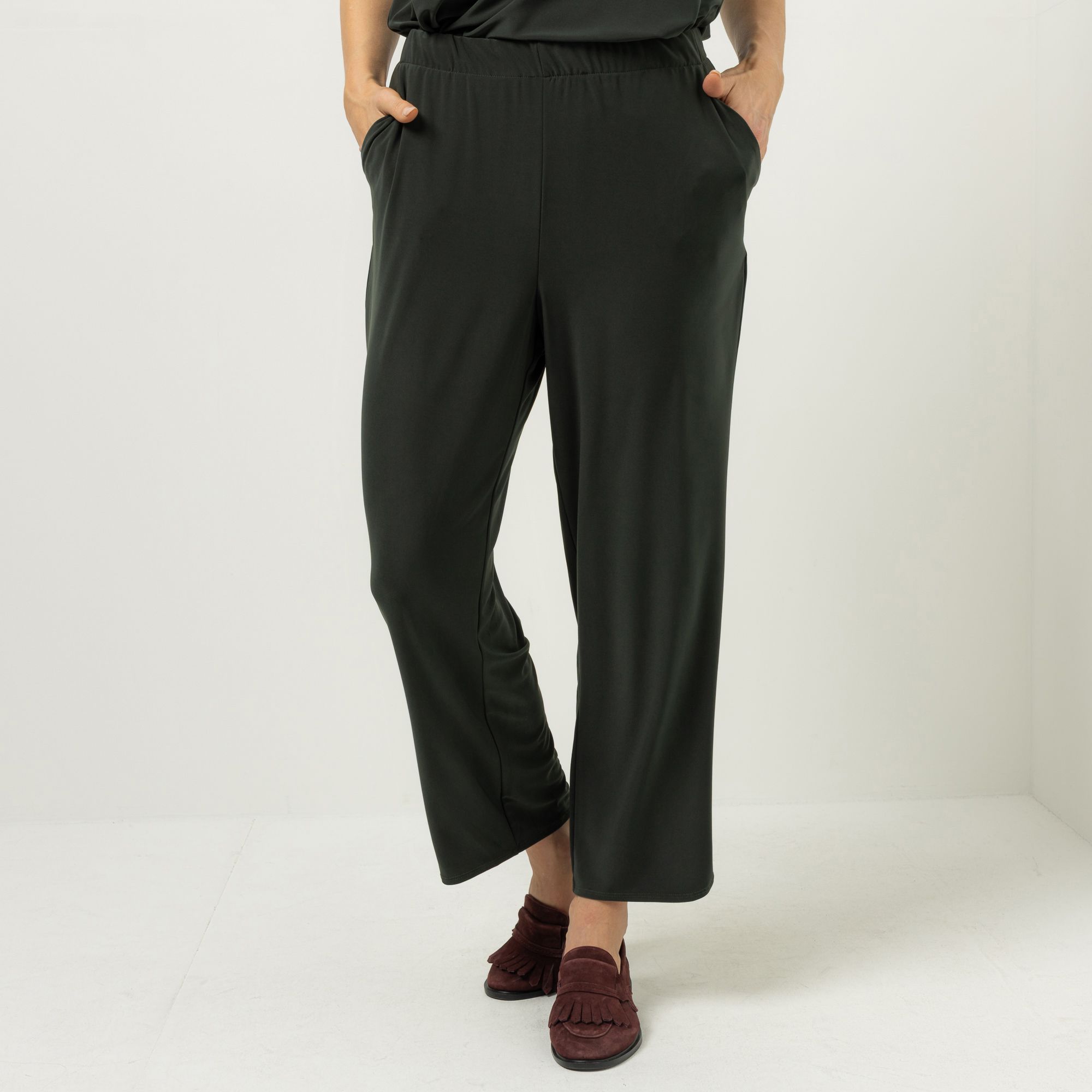 B-Ware KIM & CO. Hose, knöchellang Deluxe Brazil Knit 2 Eingrifftaschen