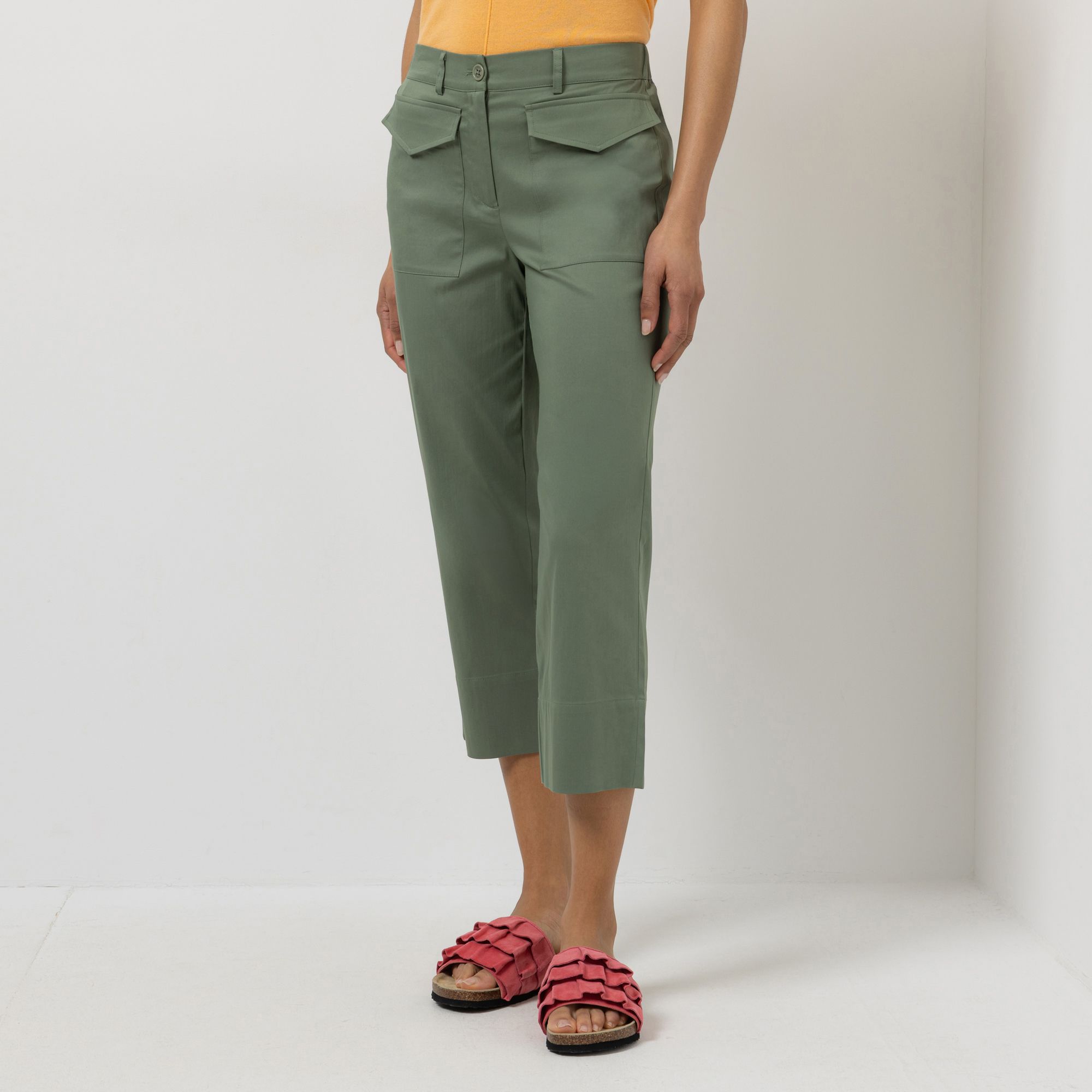 B-Ware STEFFEN SCHRAUT Hose, 7/8-Länge Teildehnbund aufgesetzte Taschen