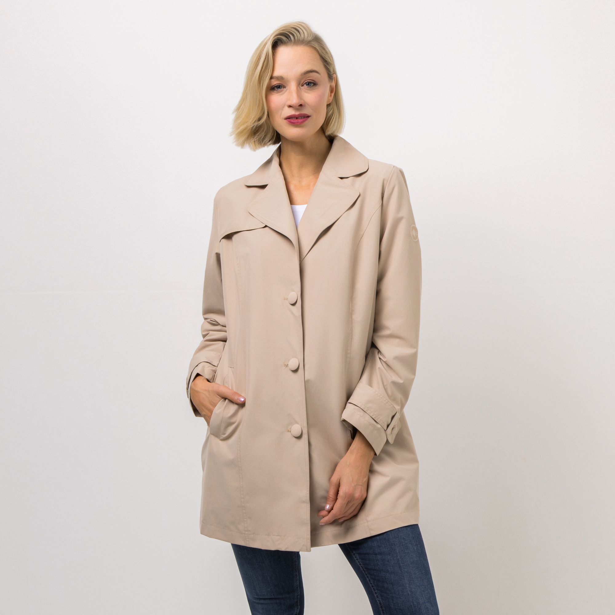 B-Ware CENTIGRADE Trenchcoat 1/1 Arm Reverskragen