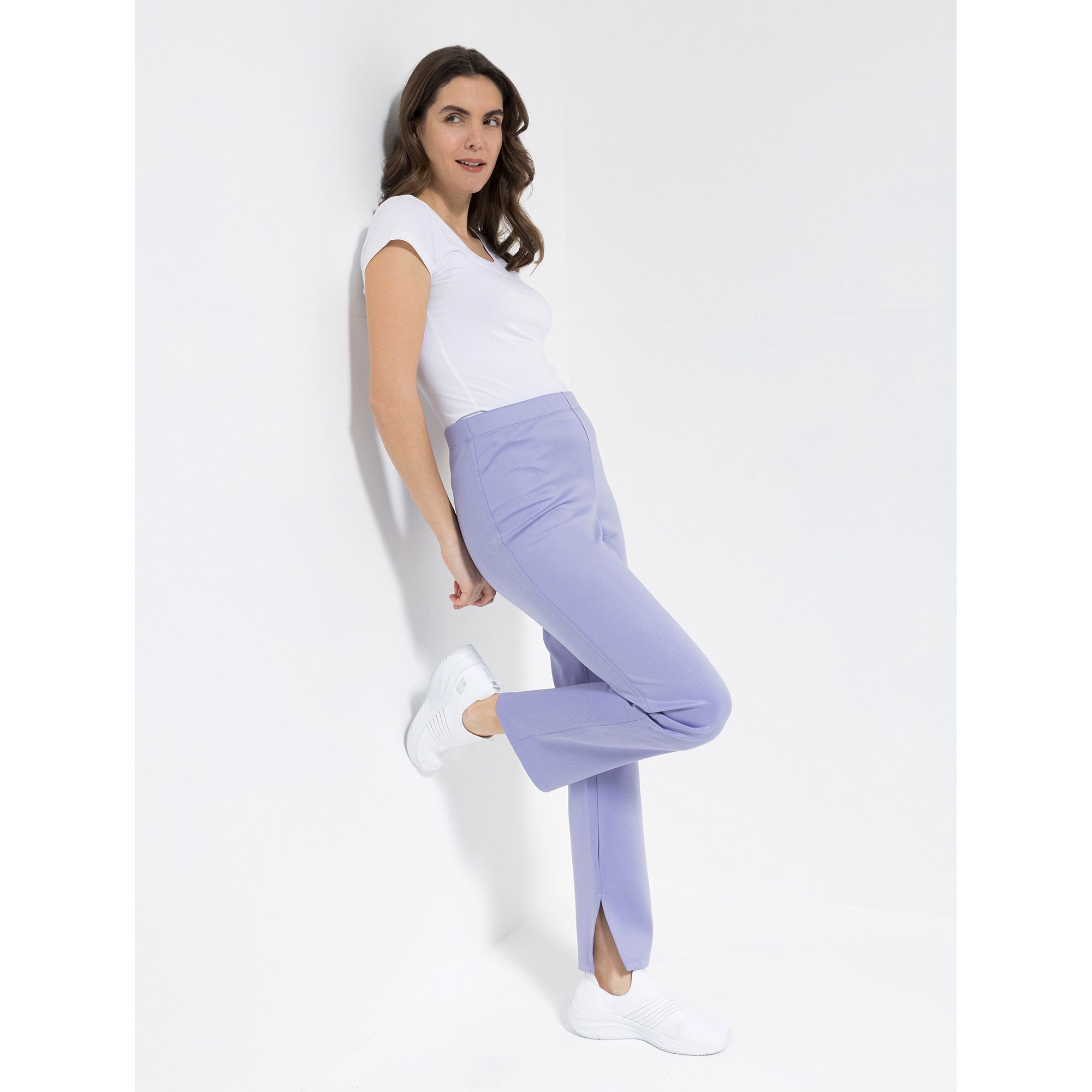 B-Ware KIM & CO. Hose, 1/1-Länge Scuba Leder Optik Rundumdehnbund