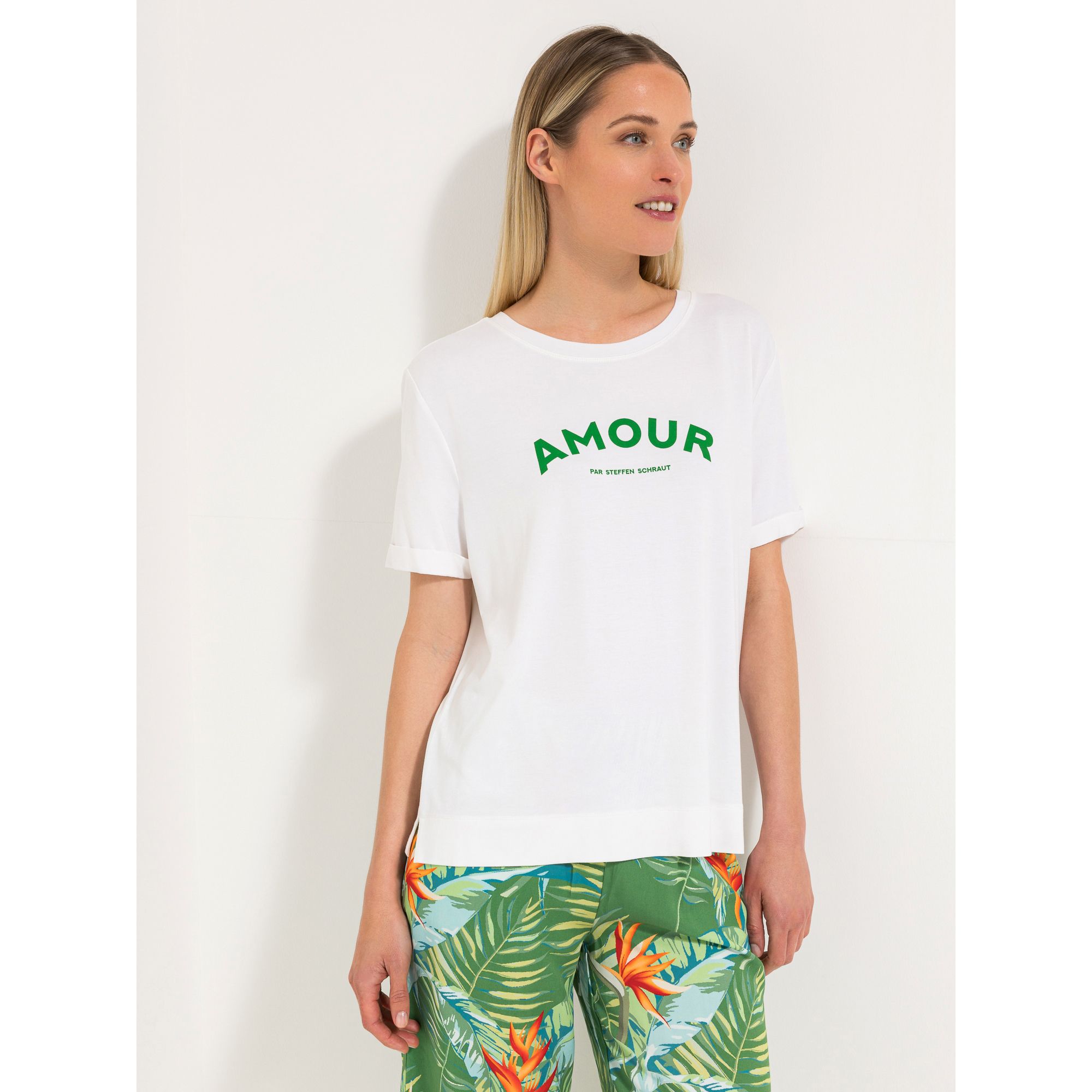 B-Ware STEFFEN SCHRAUT Shirt, 1/2-Arm Ärmelaufschlag aus ECOVERO Viskose