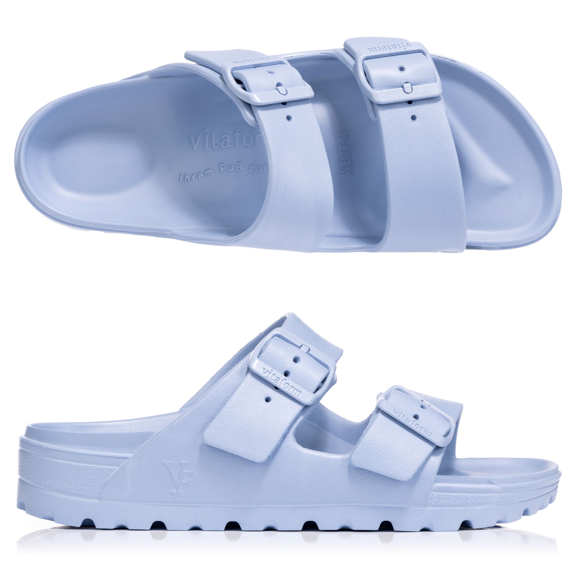 B-Ware VITAFORM Damen- Pantolette EVA 2 Schnallen