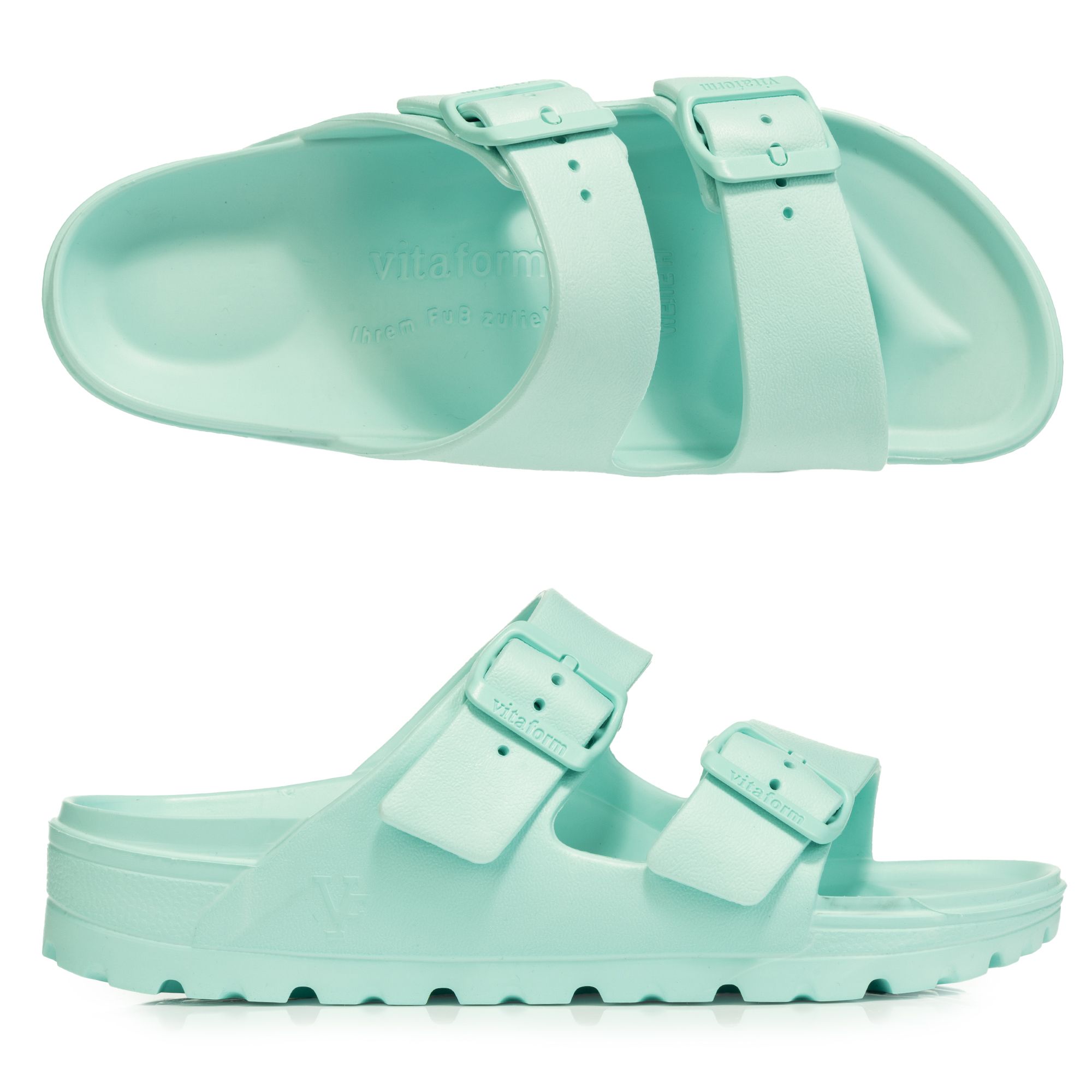 B-Ware VITAFORM Damen- Pantolette EVA 2 Schnallen