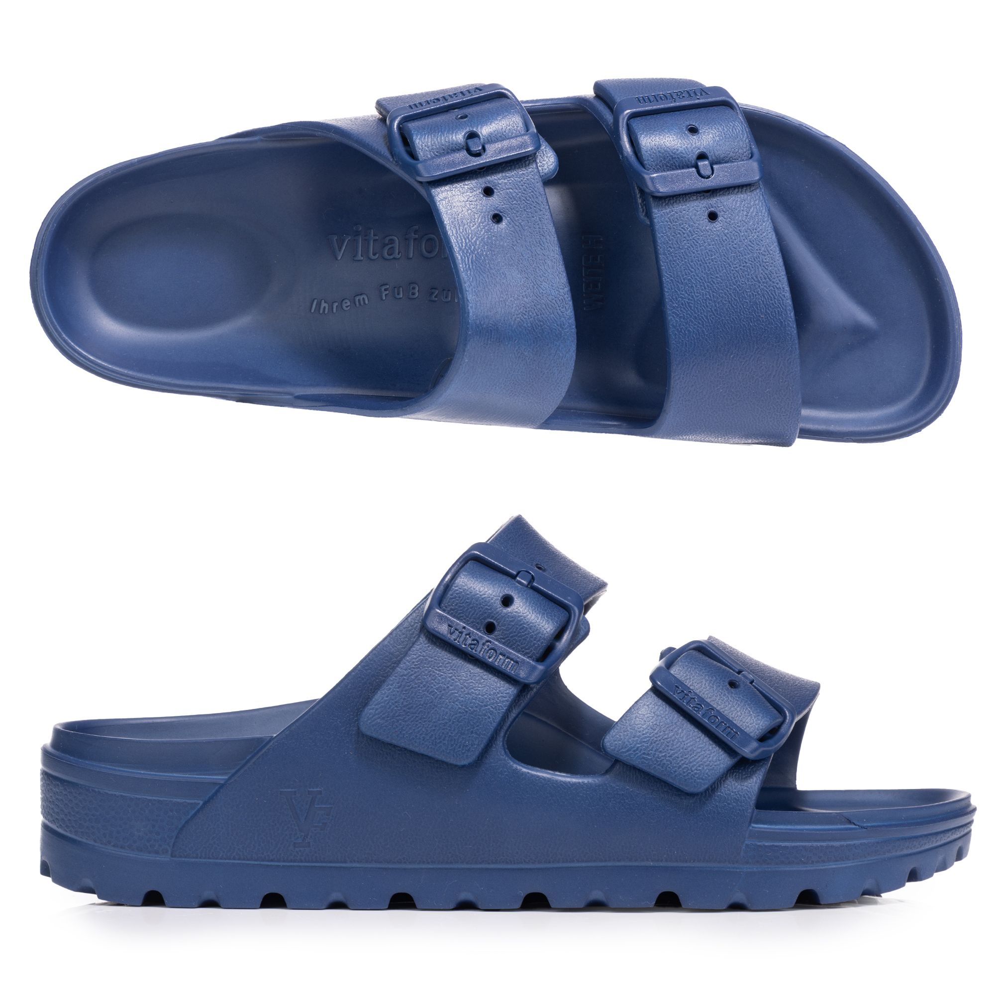 B-Ware VITAFORM Damen- Pantolette EVA 2 Schnallen