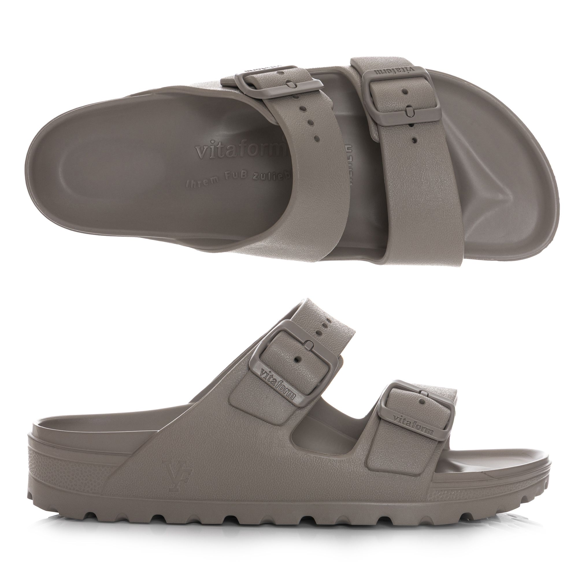 B-Ware VITAFORM Damen- Pantolette EVA 2 Schnallen