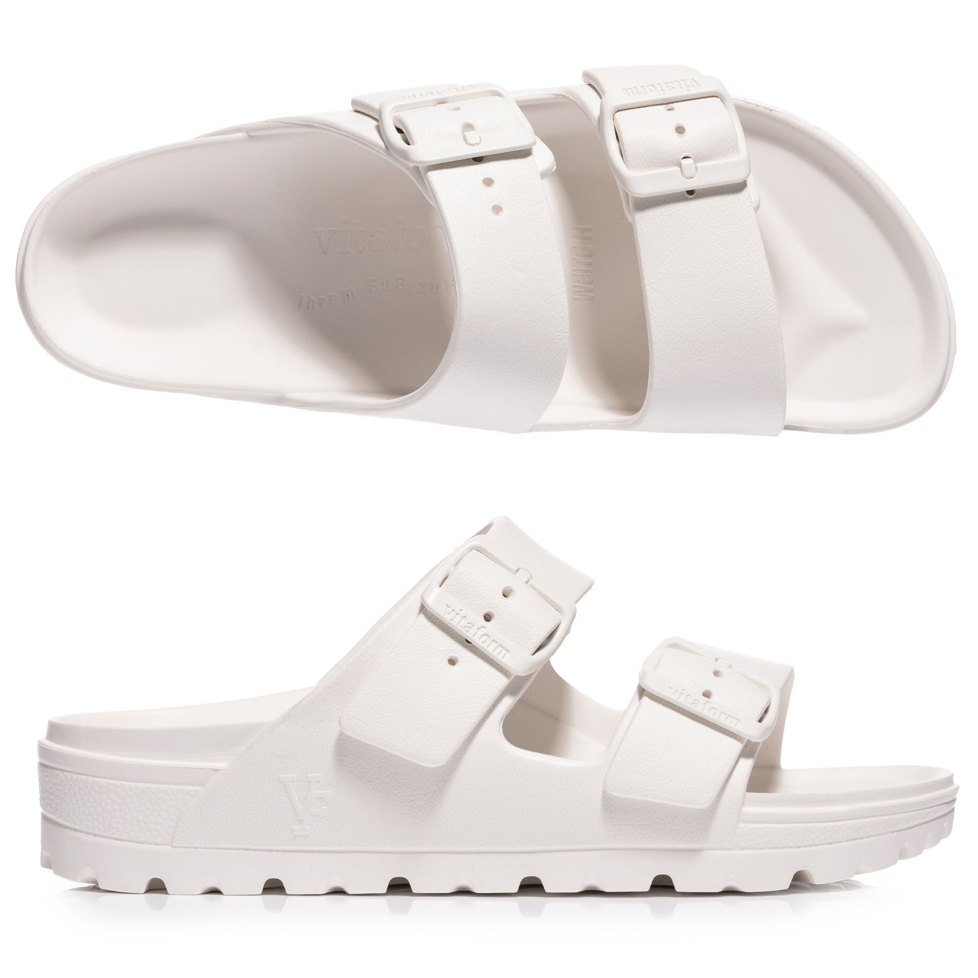 B-Ware VITAFORM Damen- Pantolette EVA 2 Schnallen