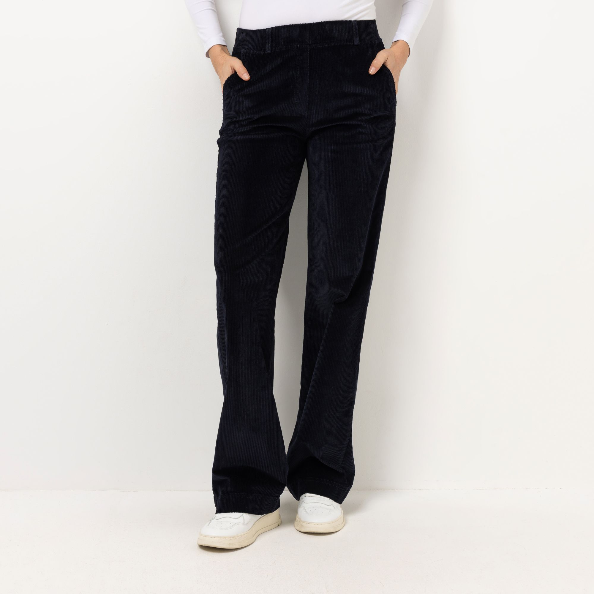 B-Ware RAPHAELA BY BRAX Hose Pam Flared Rundumdehnbund Slim-Fit