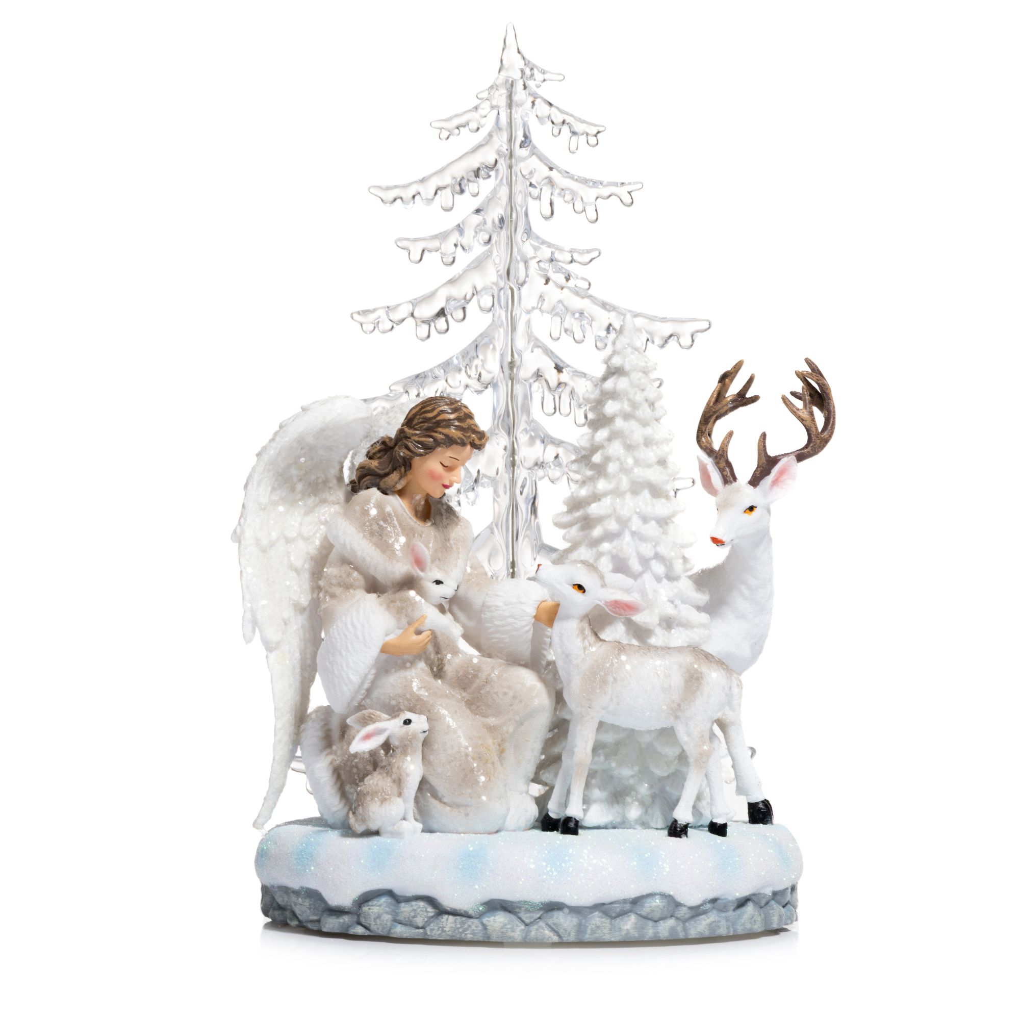 B-Ware LUMIDA Xmas LED-Acrylszene Kristall-Optik Designauswahl