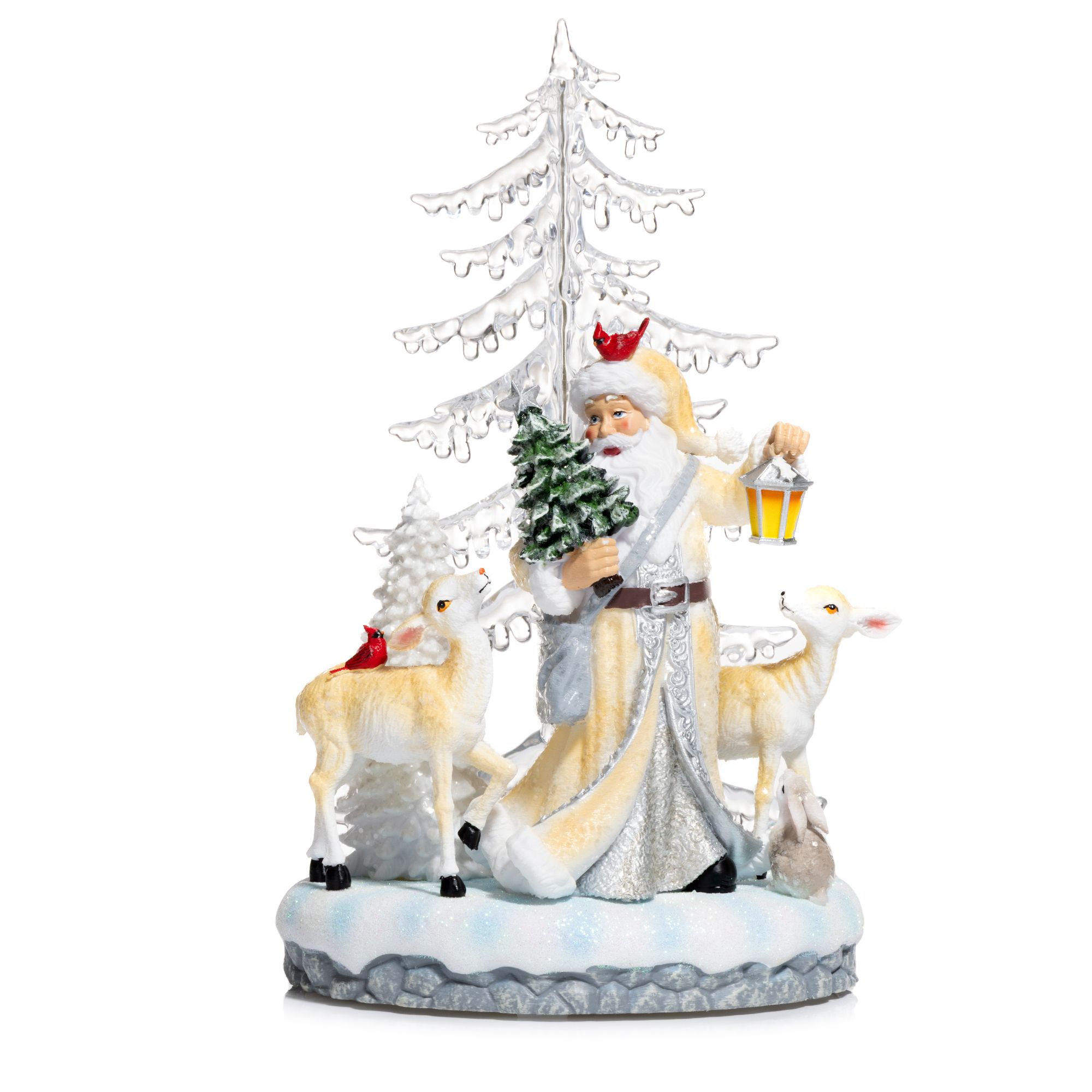B-Ware LUMIDA Xmas LED-Acrylszene Kristall-Optik Designauswahl
