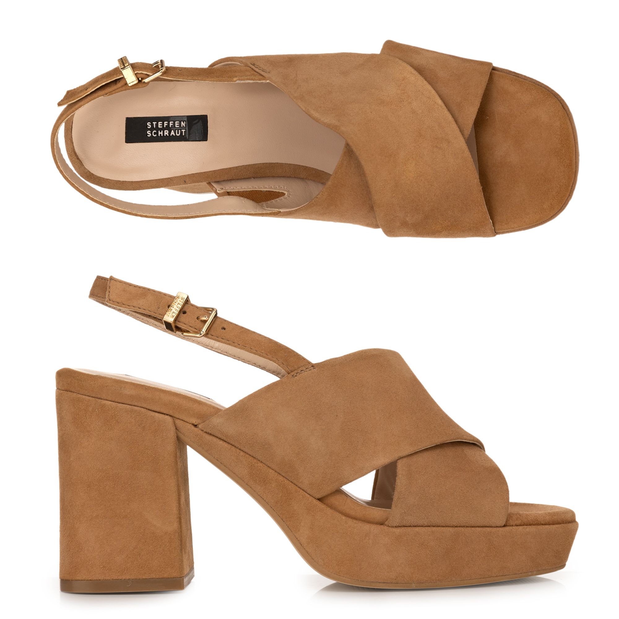 B-Ware STEFFEN SCHRAUT Damen-Sandale Mia echt Leder