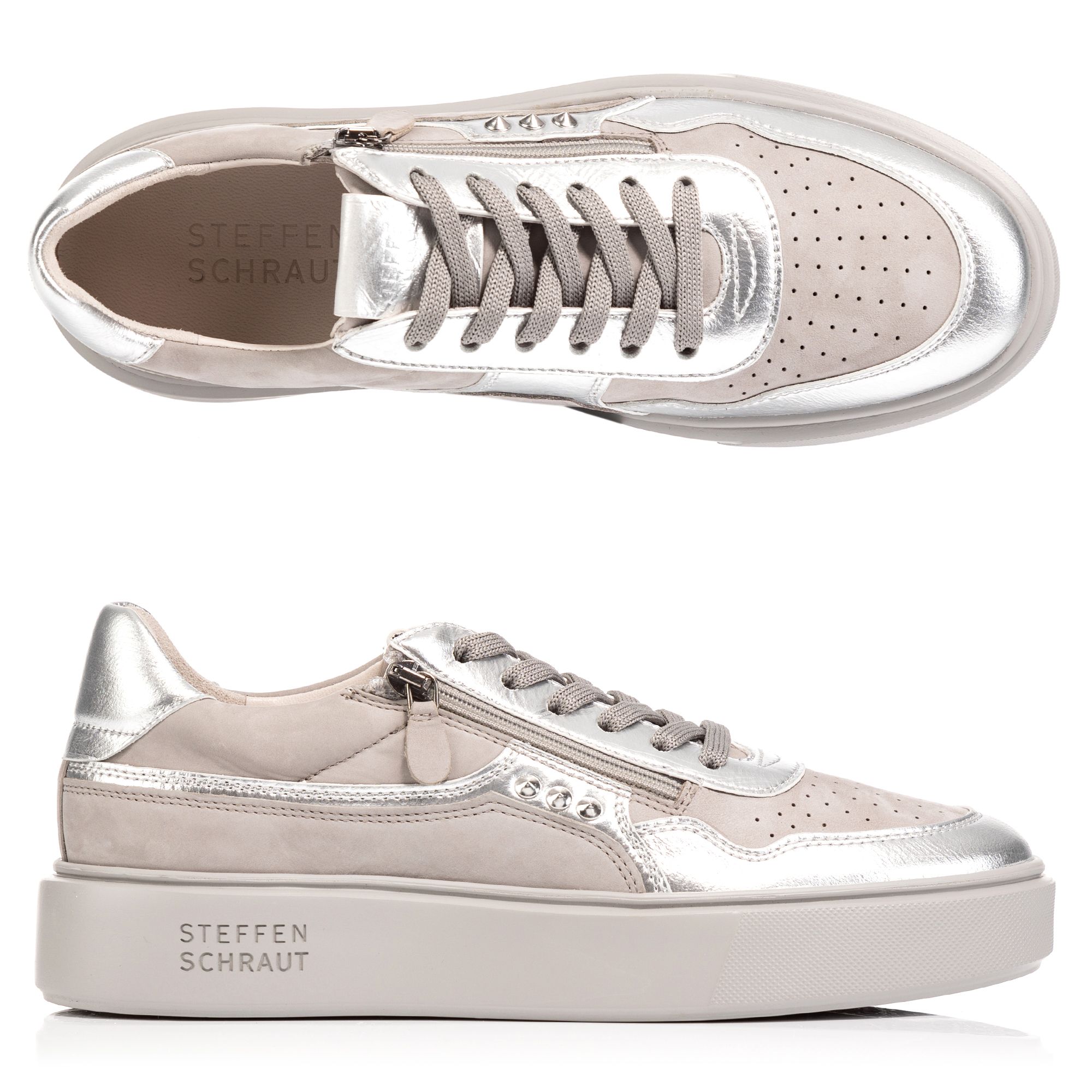 B-Ware STEFFEN SCHRAUT by Kennel & Schmenger Damen-Sneaker echt Leder