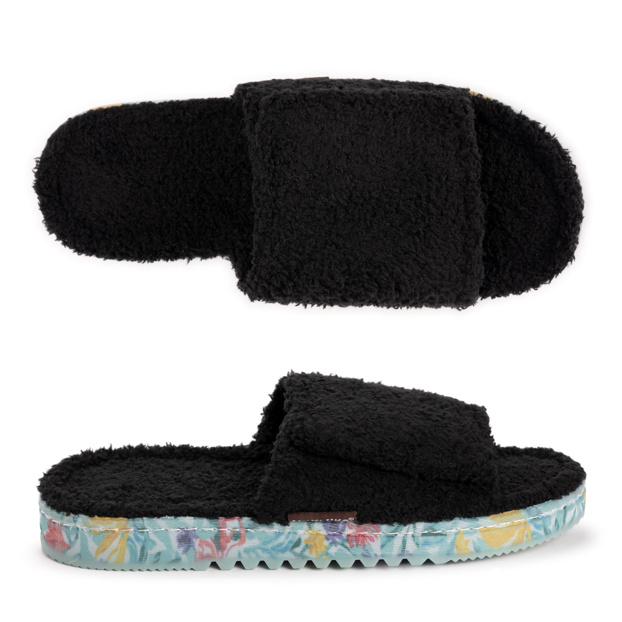 B-Ware MUK LUKs Damen Hausschuh/ Wellness Pantolette Frottee