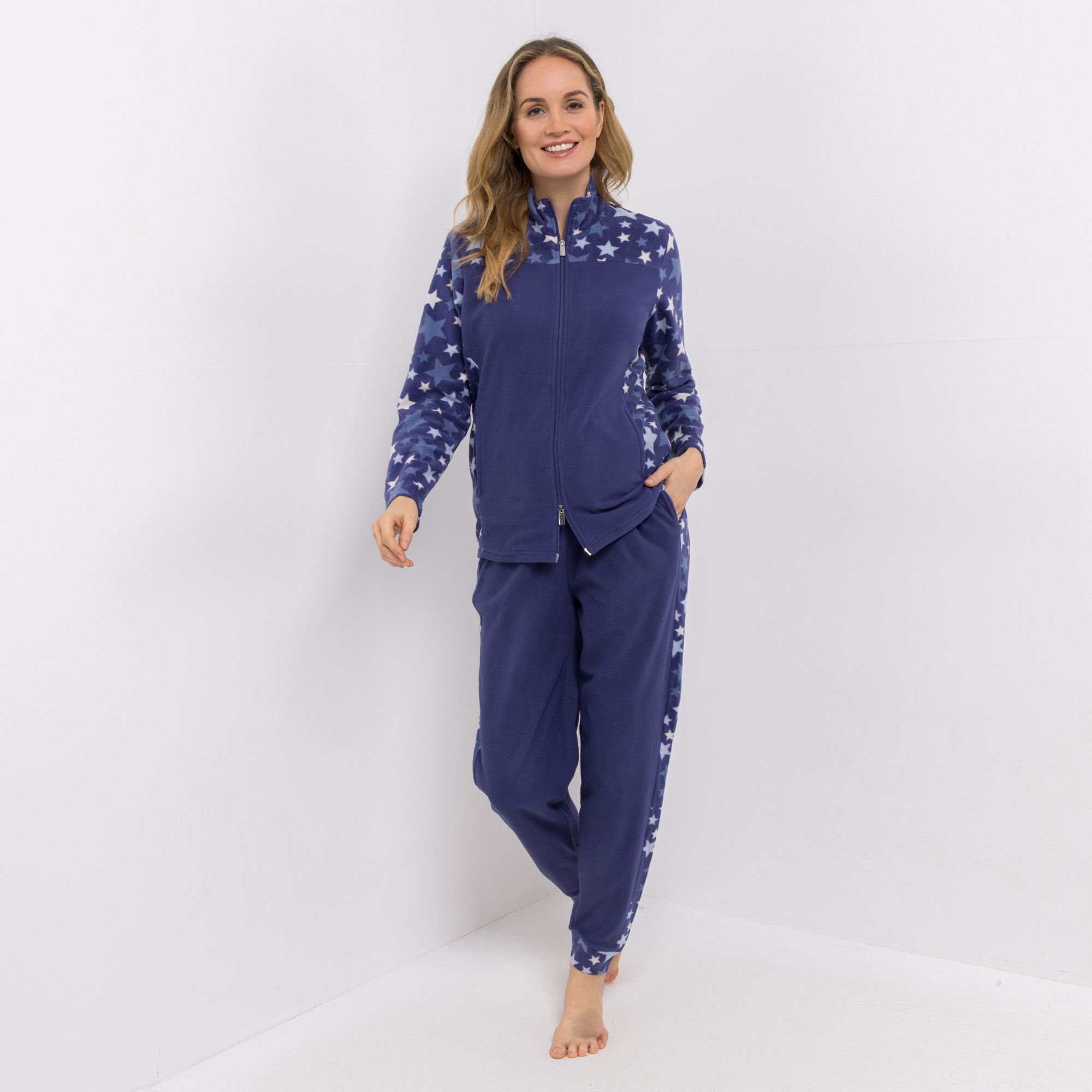 B-Ware POLARSTERN Hausanzug Mikrofaser Fleece Jacke & Hose