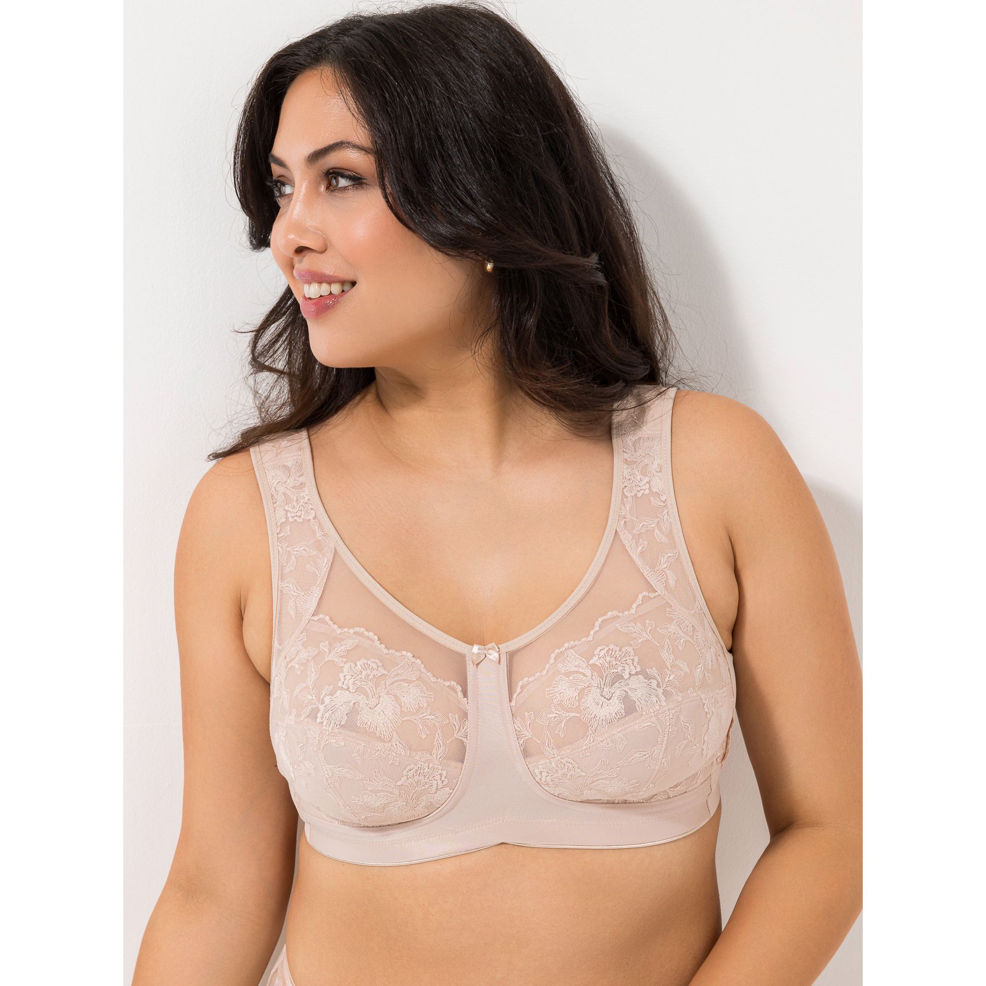 B-Ware LITTLE ROSE Entlastungs-BH Mikrofasermischung Passform Lady