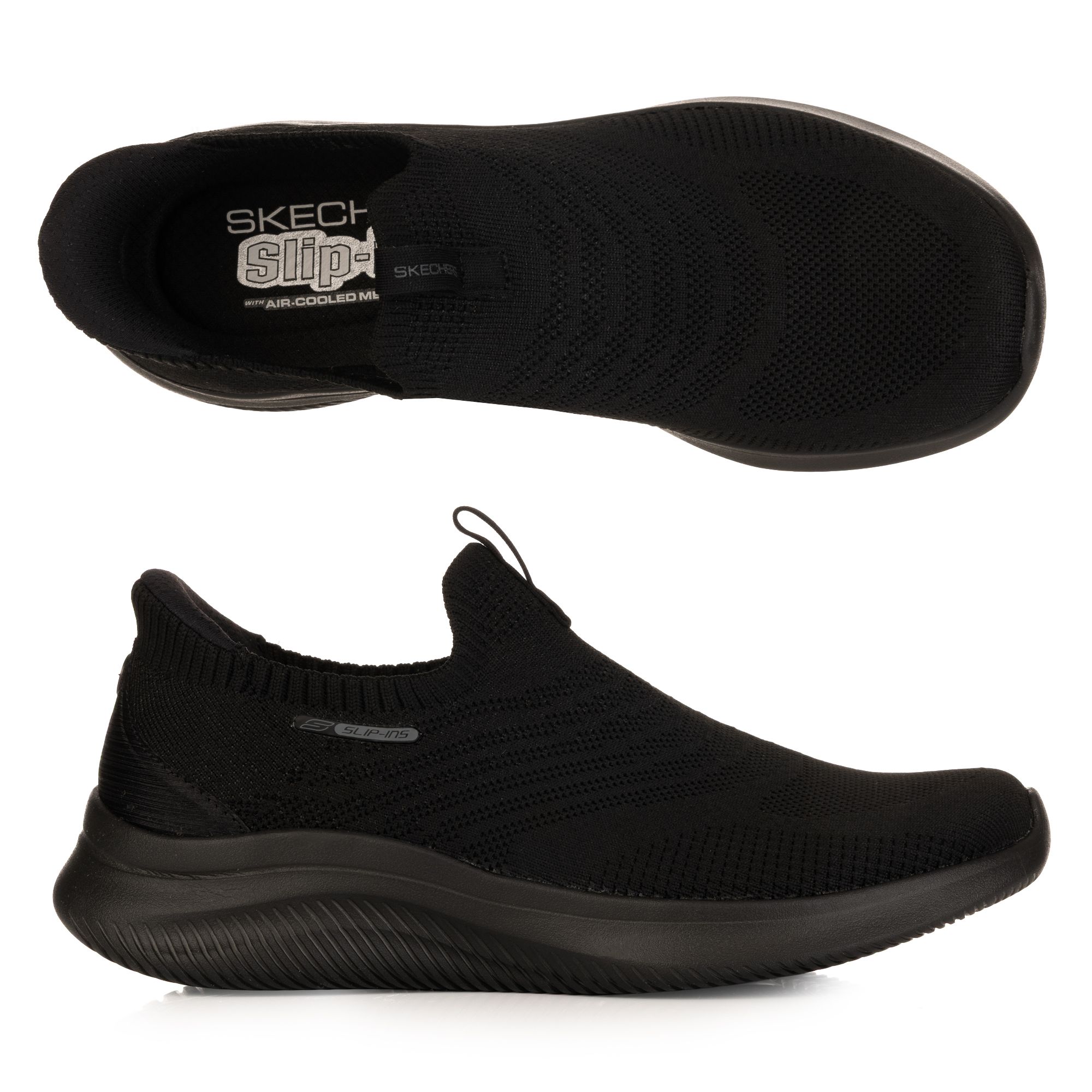 B-Ware SKECHERS Damen-Slipper Ultra Flex 4.0 Strick