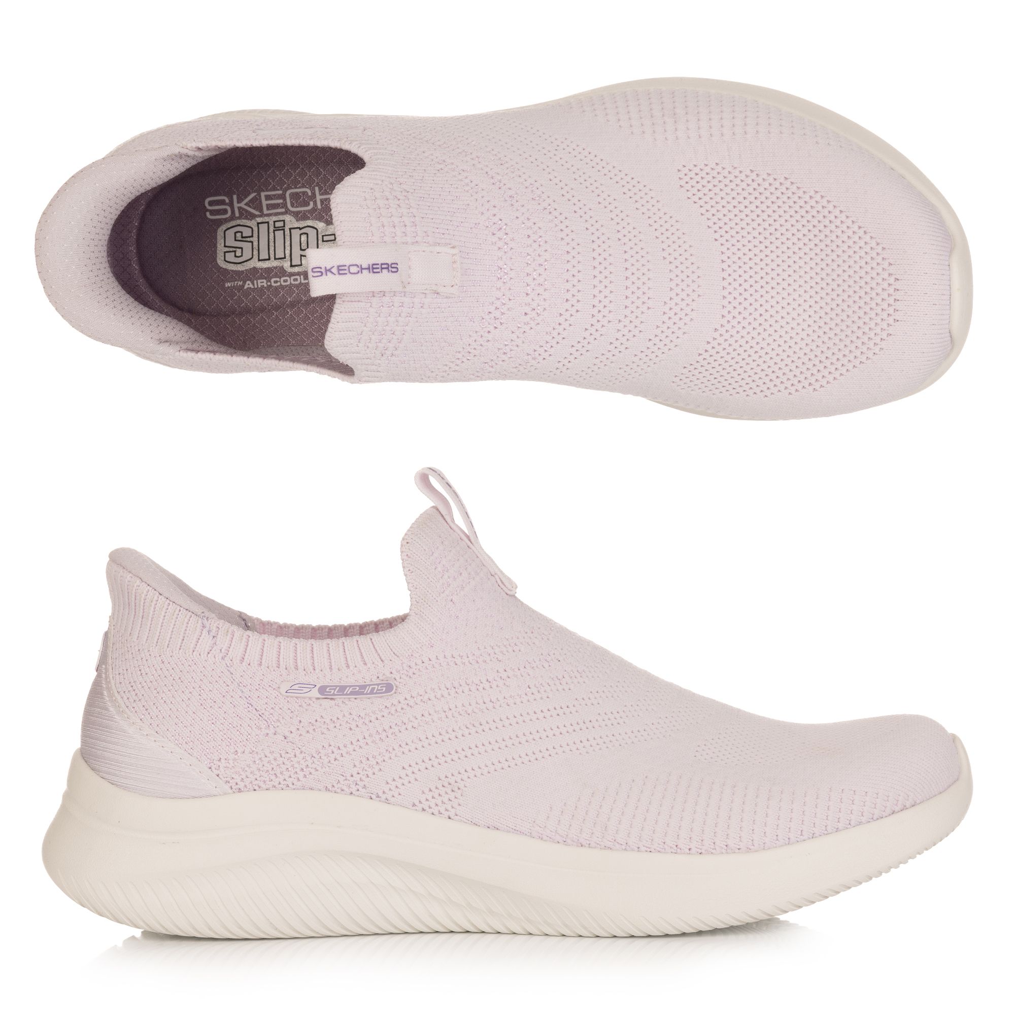 B-Ware SKECHERS Damen-Slipper Ultra Flex 4.0 Strick