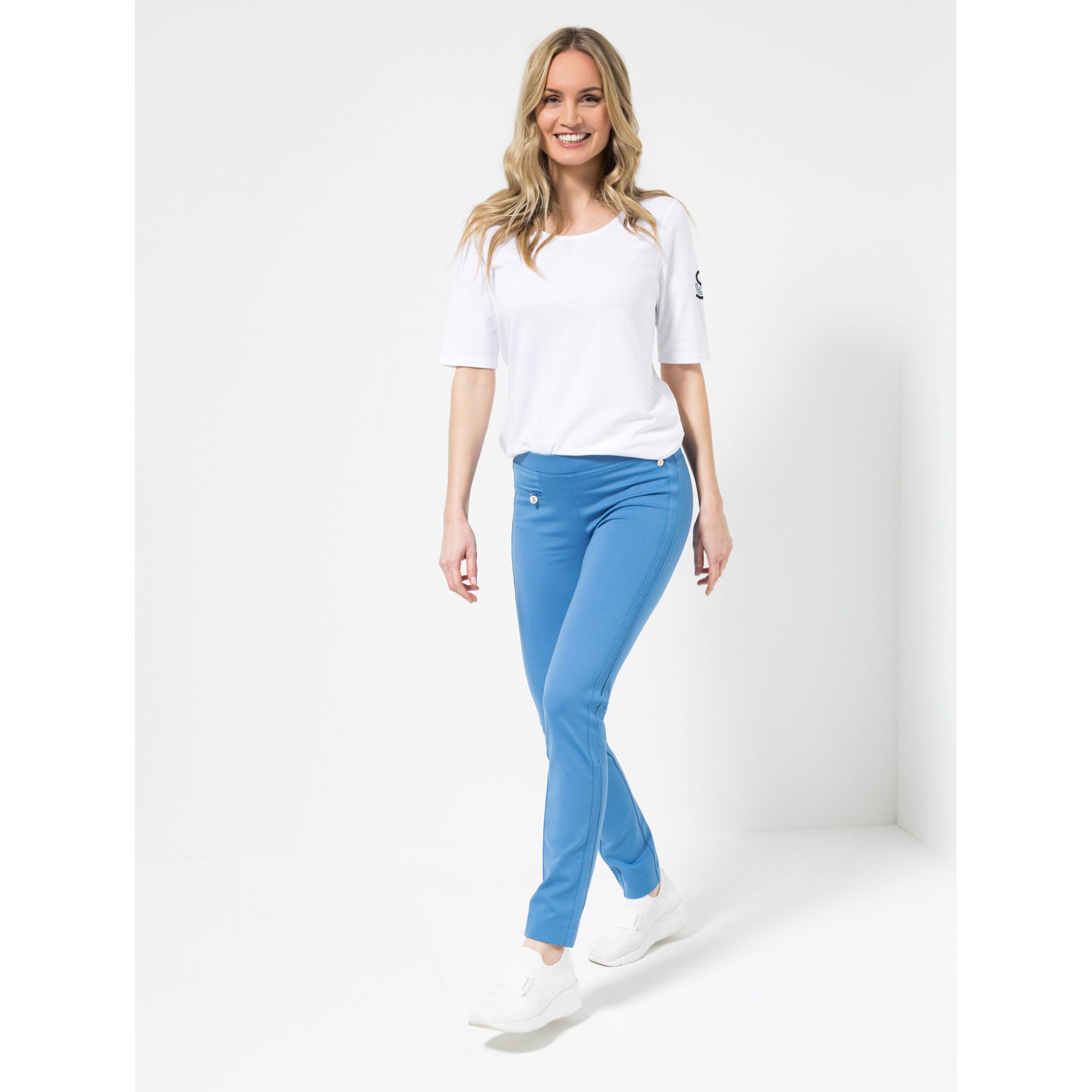 B-Ware STRANDFEIN Hose Swenja Normal & Kurzgröße Logo-Anhänger