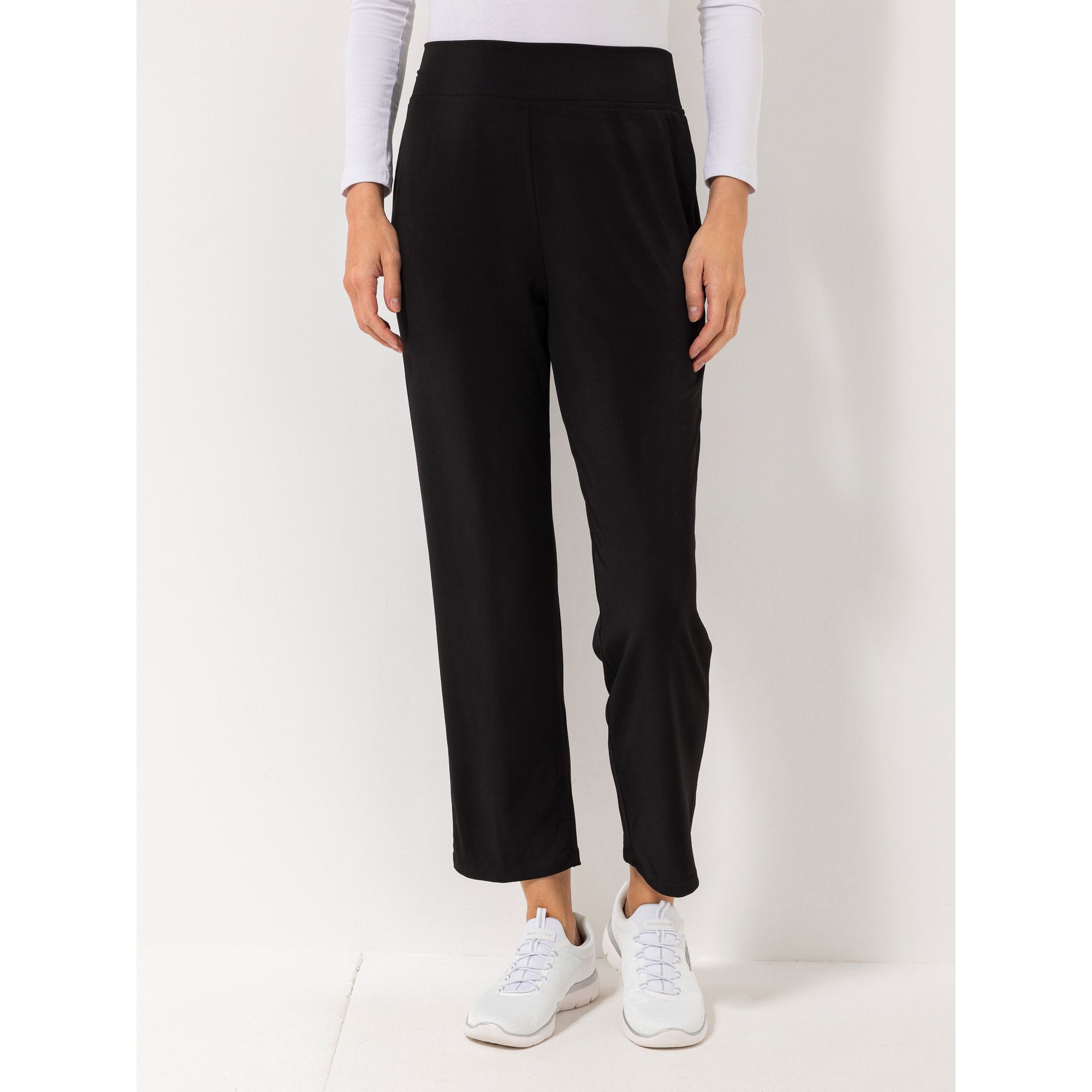 B-Ware KIM & CO. Hose, knöchellang Brazil Knit Jersey Rundumdehnbund