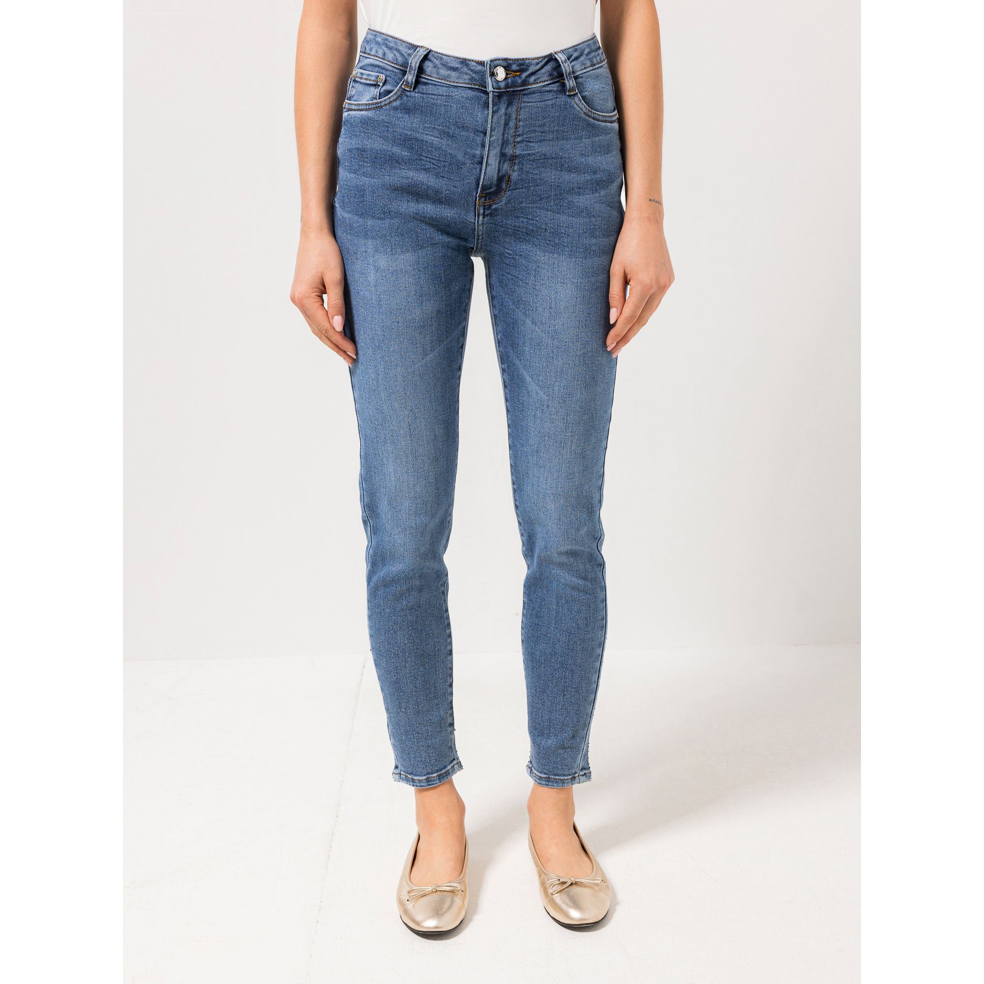 B-Ware STEFFEN SCHRAUT Jeans knöchellang Oktagon-Details