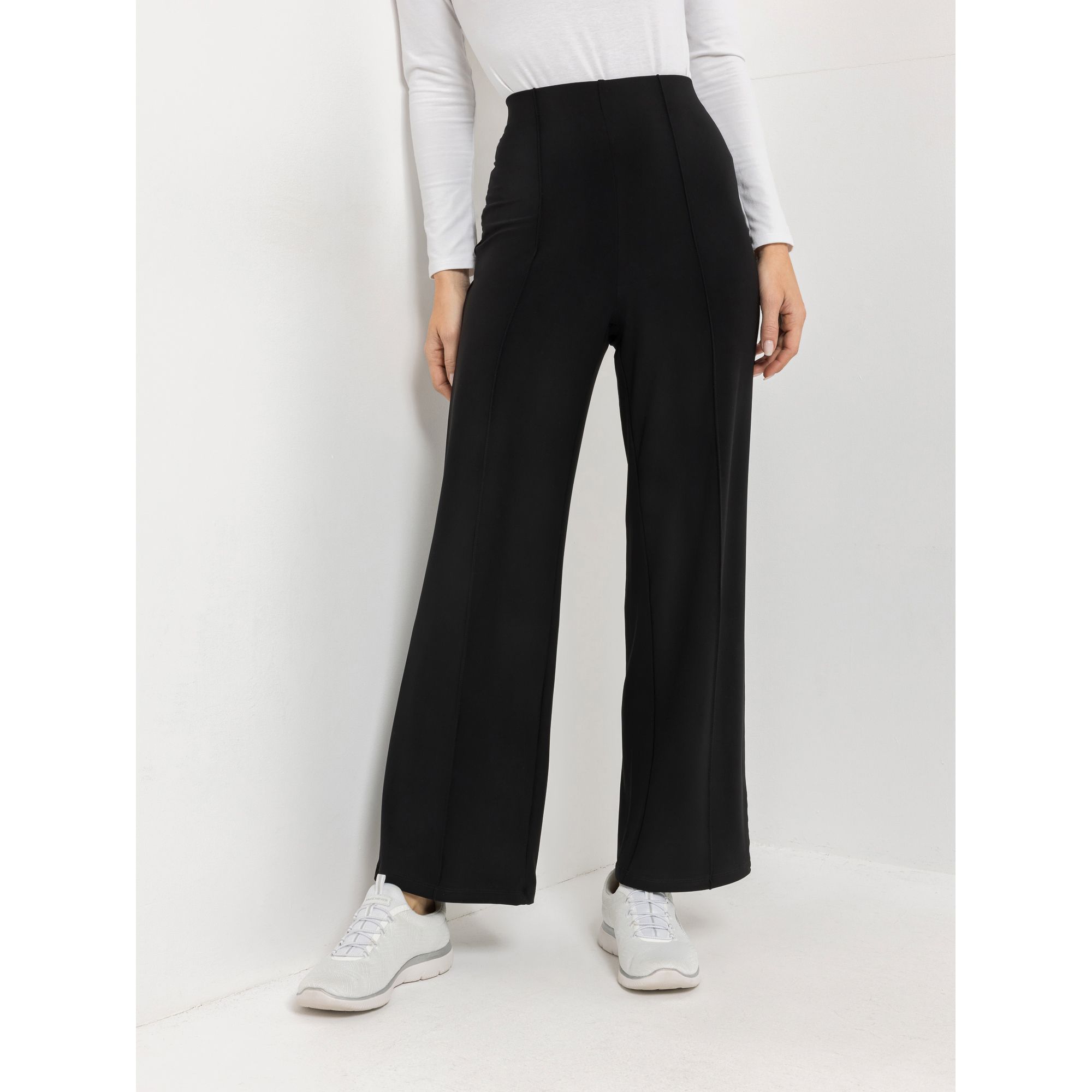 B-Ware KIM & CO. Hose Kyla, lange Form Deluxe Brazil Knit Biese