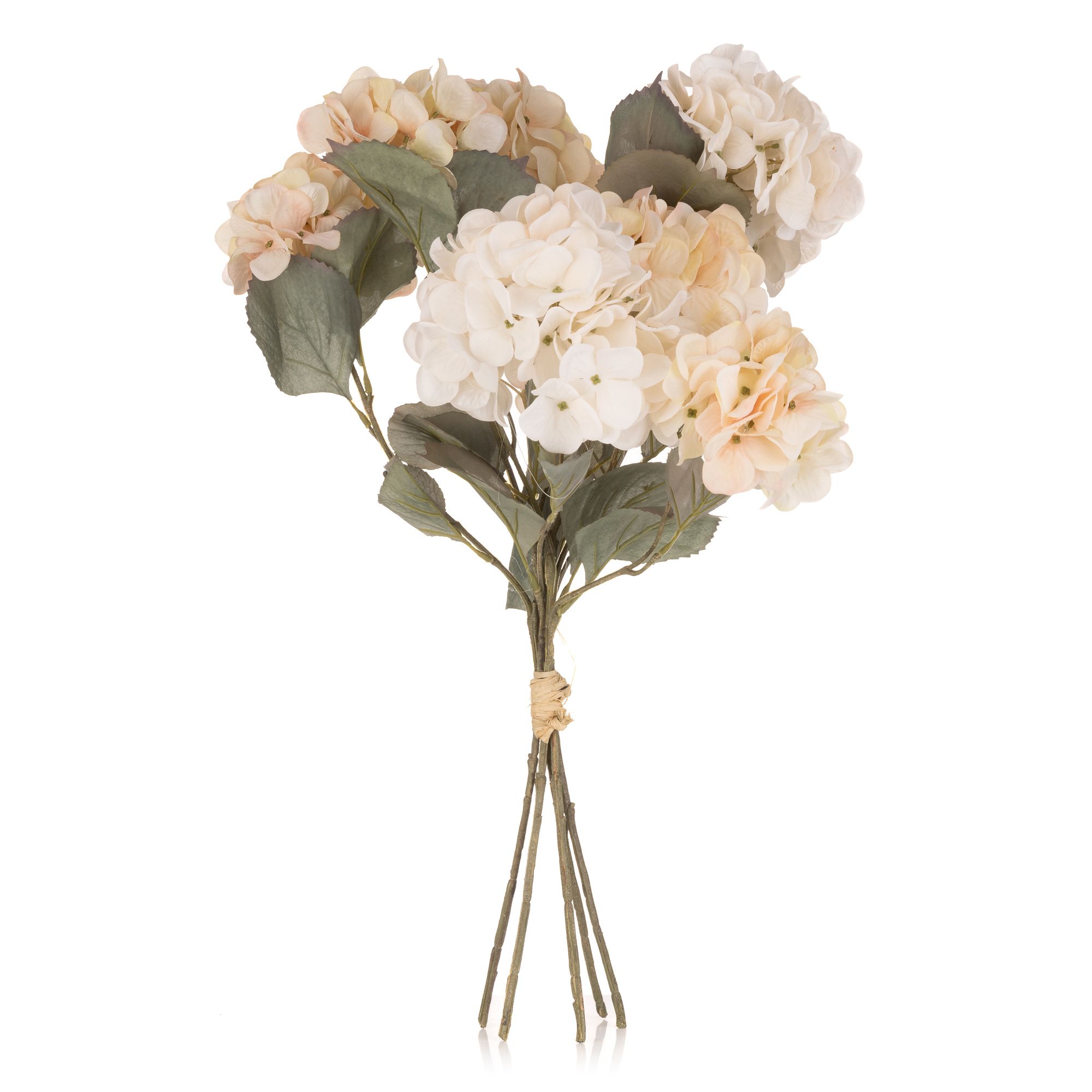 B-Ware PUR FLEUR Premium-Bouquet Hortensien Höhe 63cm, Ø 40cm