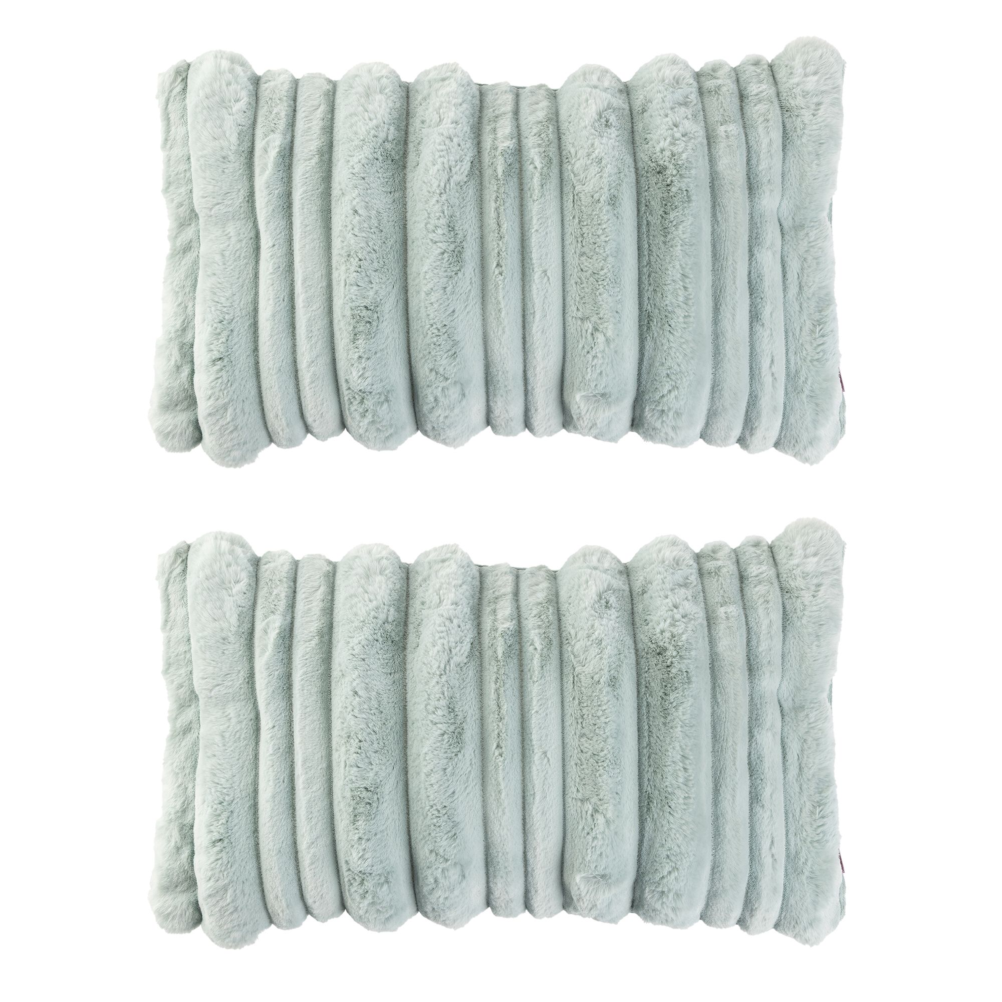 B-Ware MONT CHALET 2 Premium-Kissen Cord-Streifen Mikrofaser-Abseite