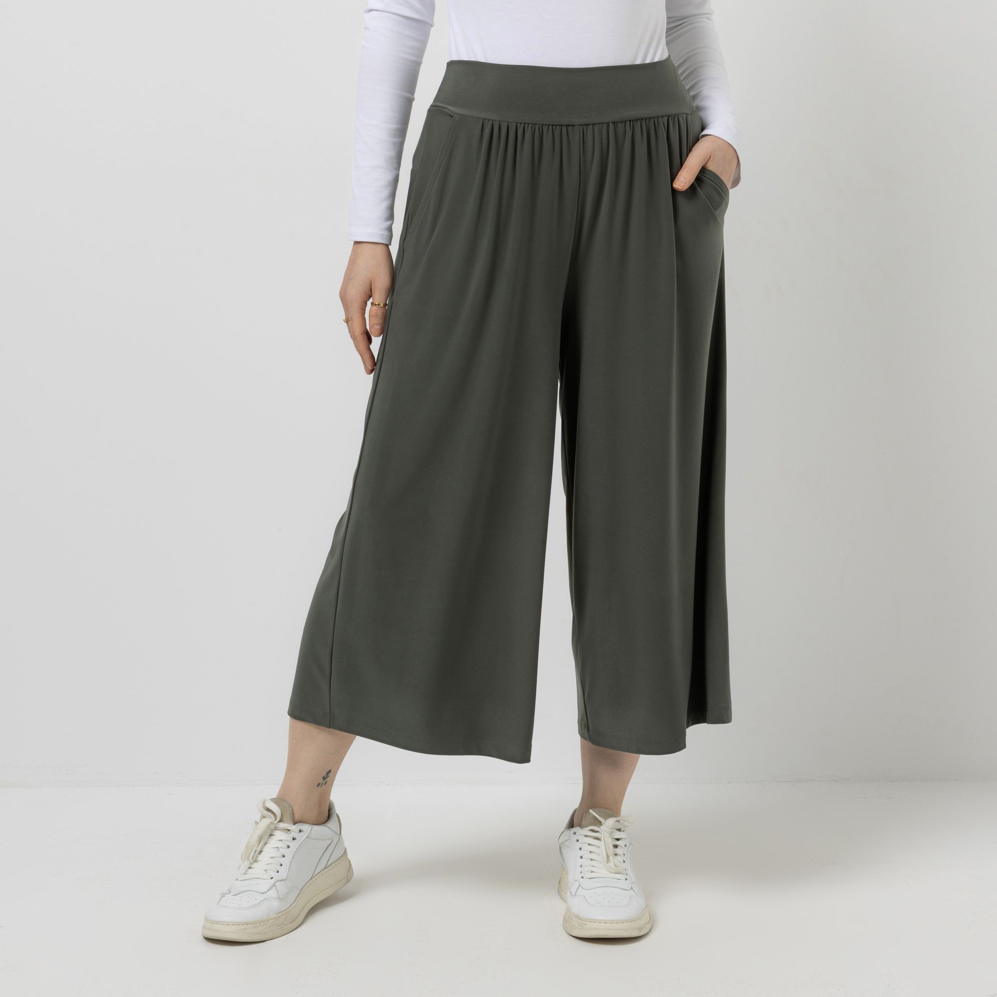 B-Ware KIM & CO. Hose, 7/8-Länge Deluxe Brazil Knit 2 Eingrifftaschen