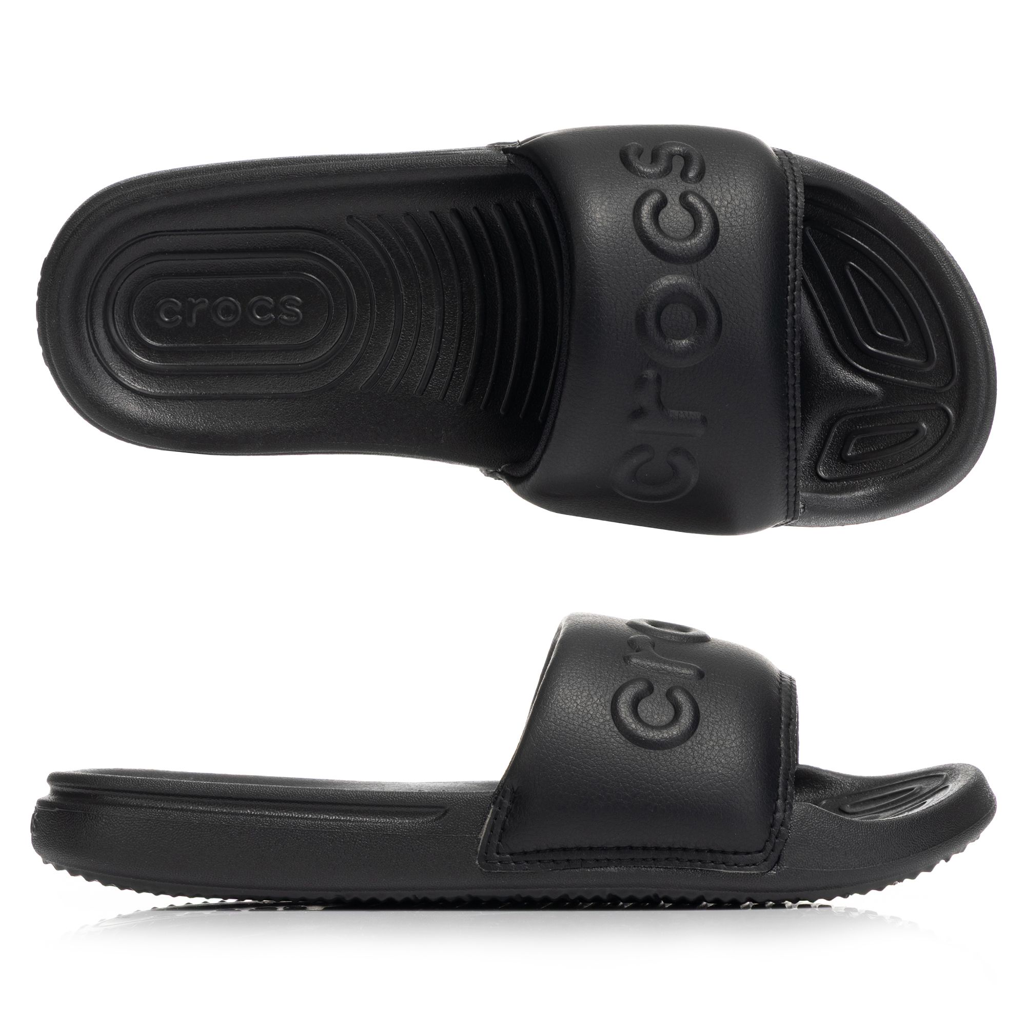 B-Ware CROCS™ Damen-Pantolette Crocs All Day Slide geprägtes Logo