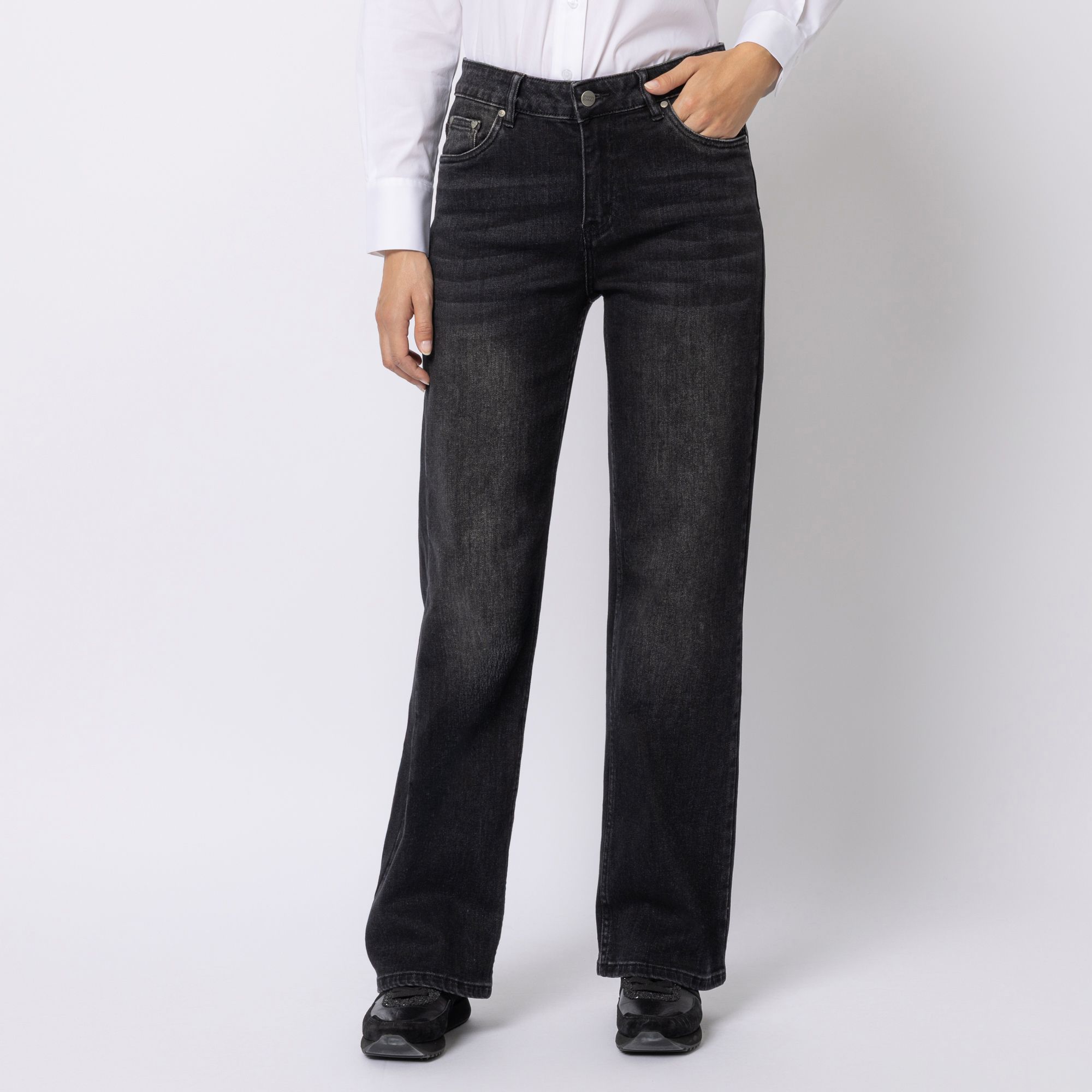 B-Ware STEFFEN SCHRAUT Jeans, lange Form elastische Ware aufgesetzte Taschen