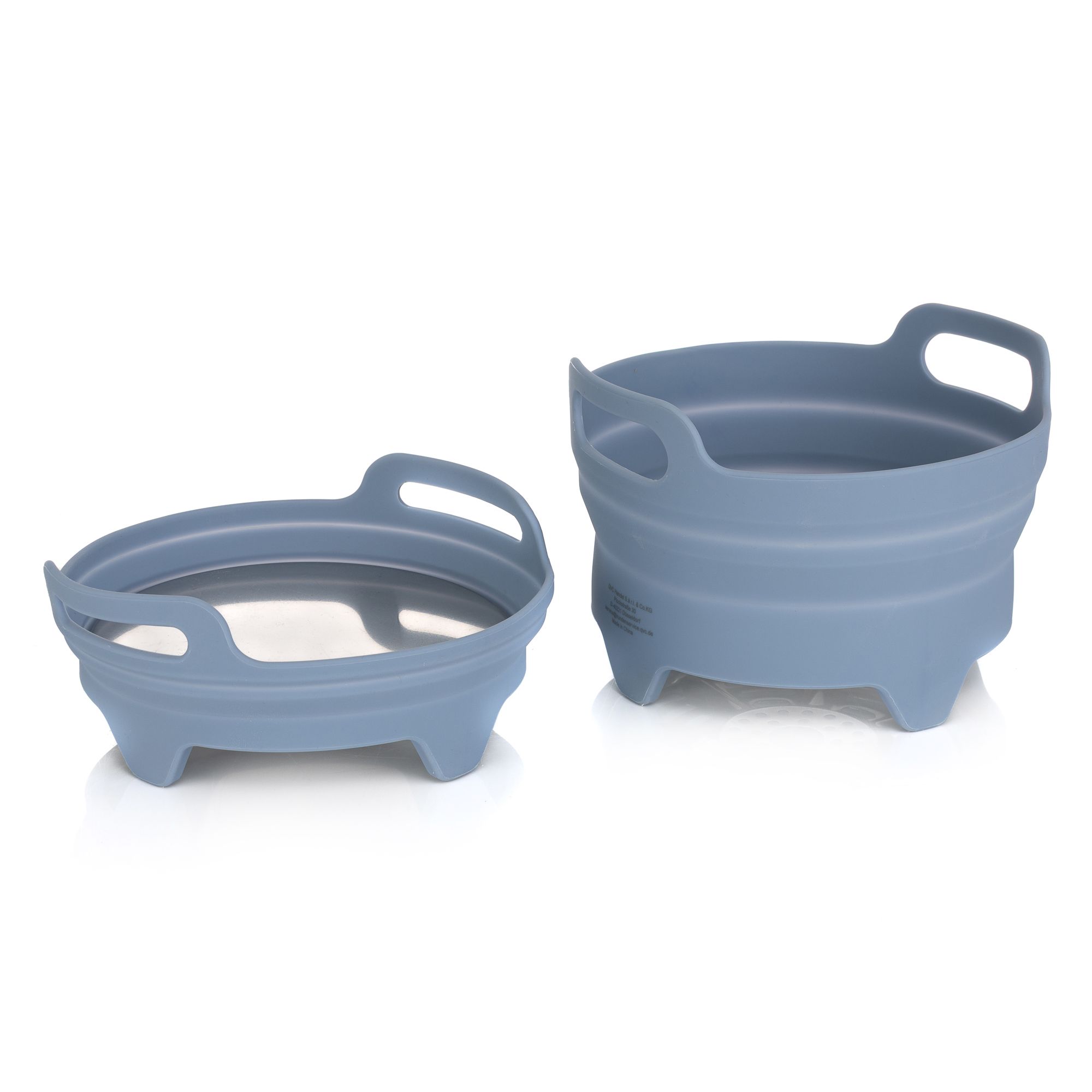 B-Ware COOK'S ESSENTIALS Silikoneinsätze Heißluftfritteuse 2tlg. Set faltbar