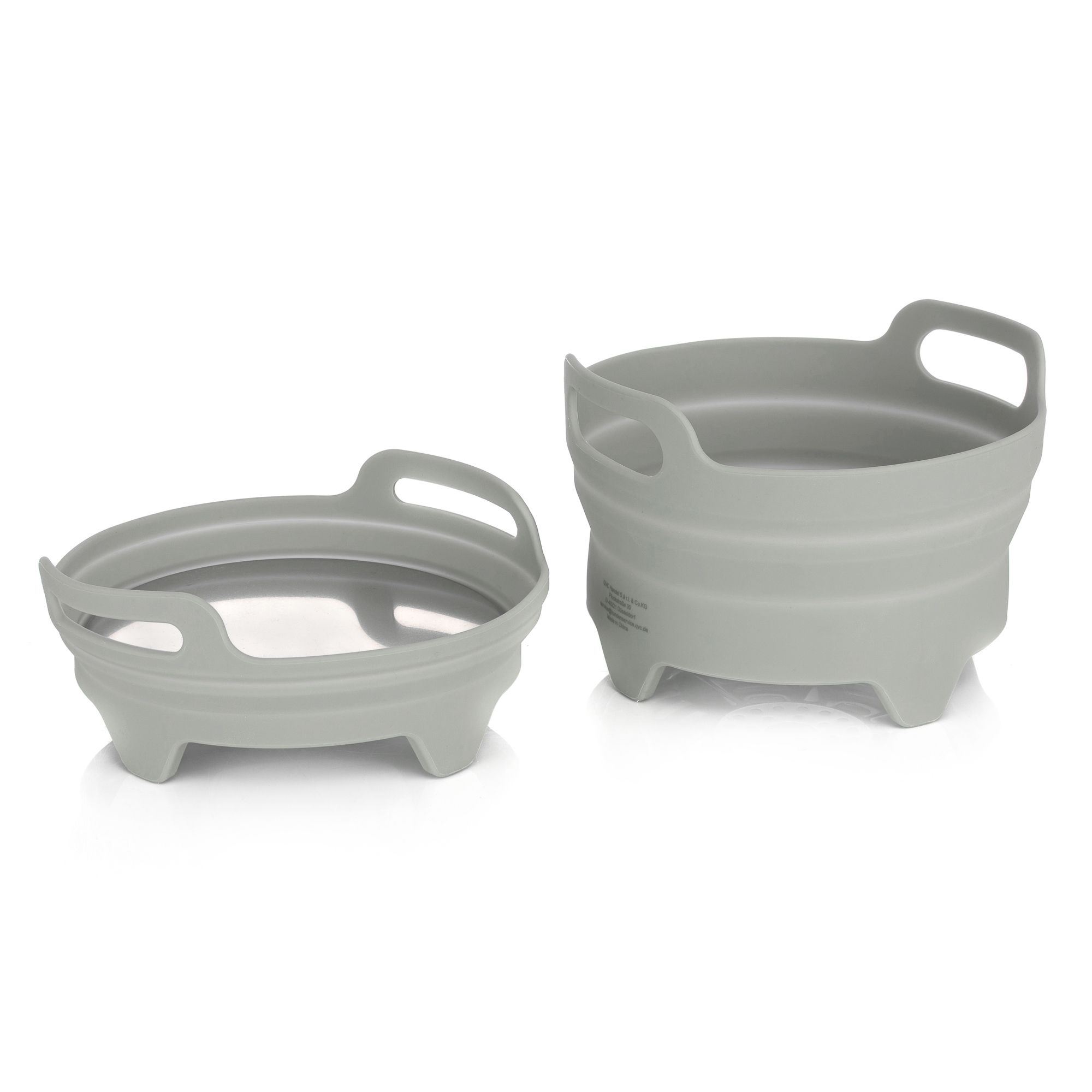 B-Ware COOK'S ESSENTIALS Silikoneinsätze Heißluftfritteuse 2tlg. Set faltbar