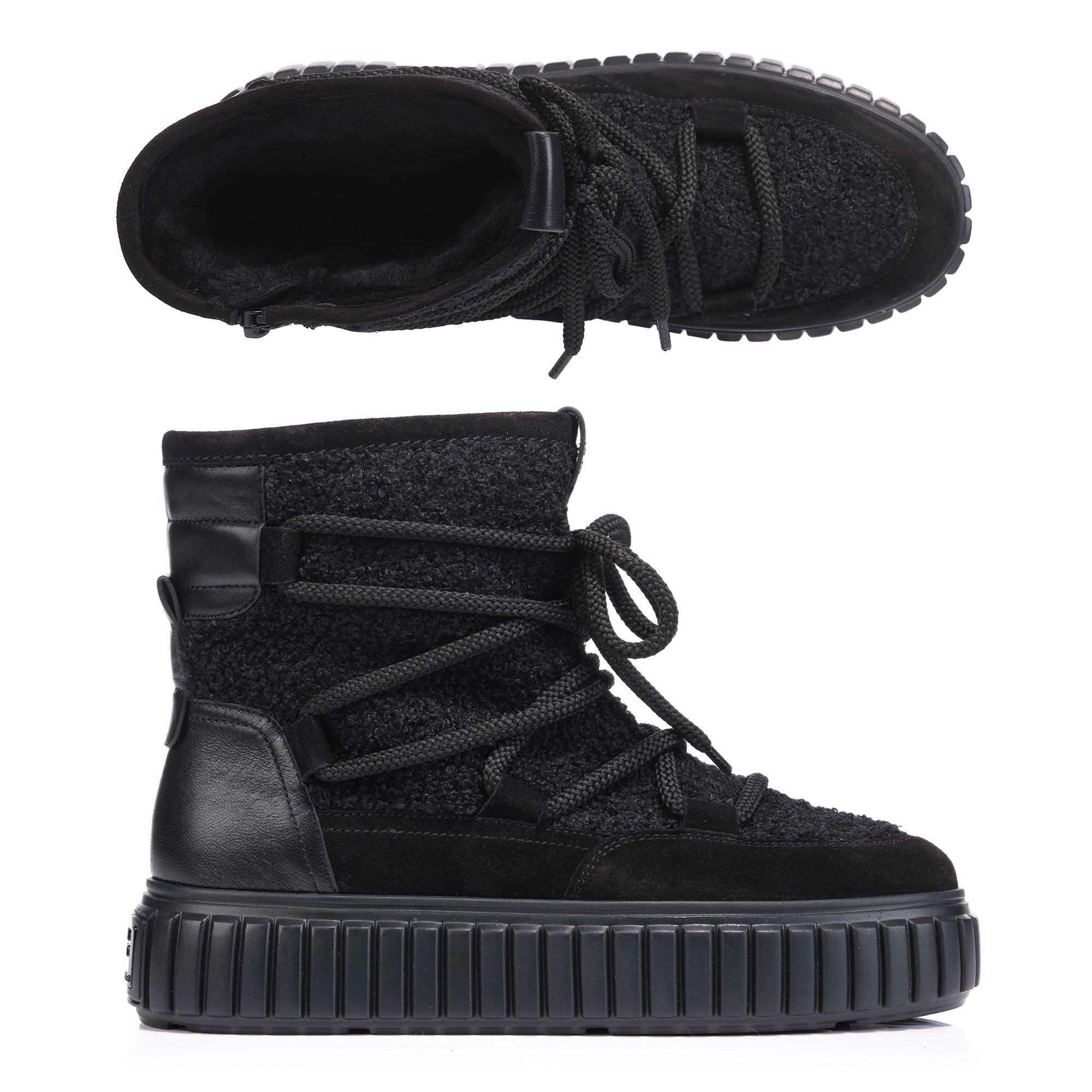 B-Ware STEFFEN SCHRAUT by Kennel & Schmenger Damen-Stiefelette Lammfell gefüttert