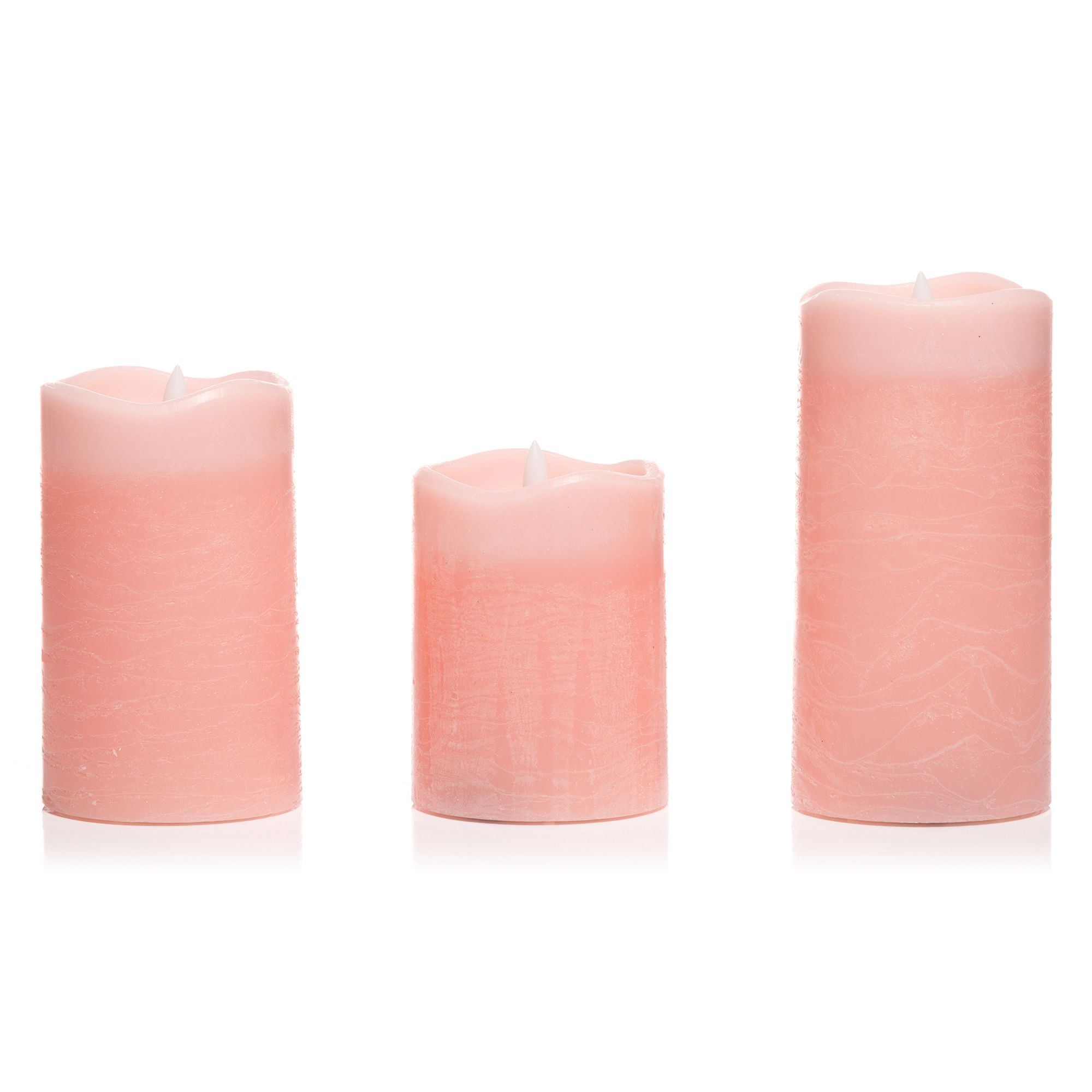 B-Ware ELAMBIA 3 LED-Kerzen uni, Flamme Luma 5h-Timerfunktion