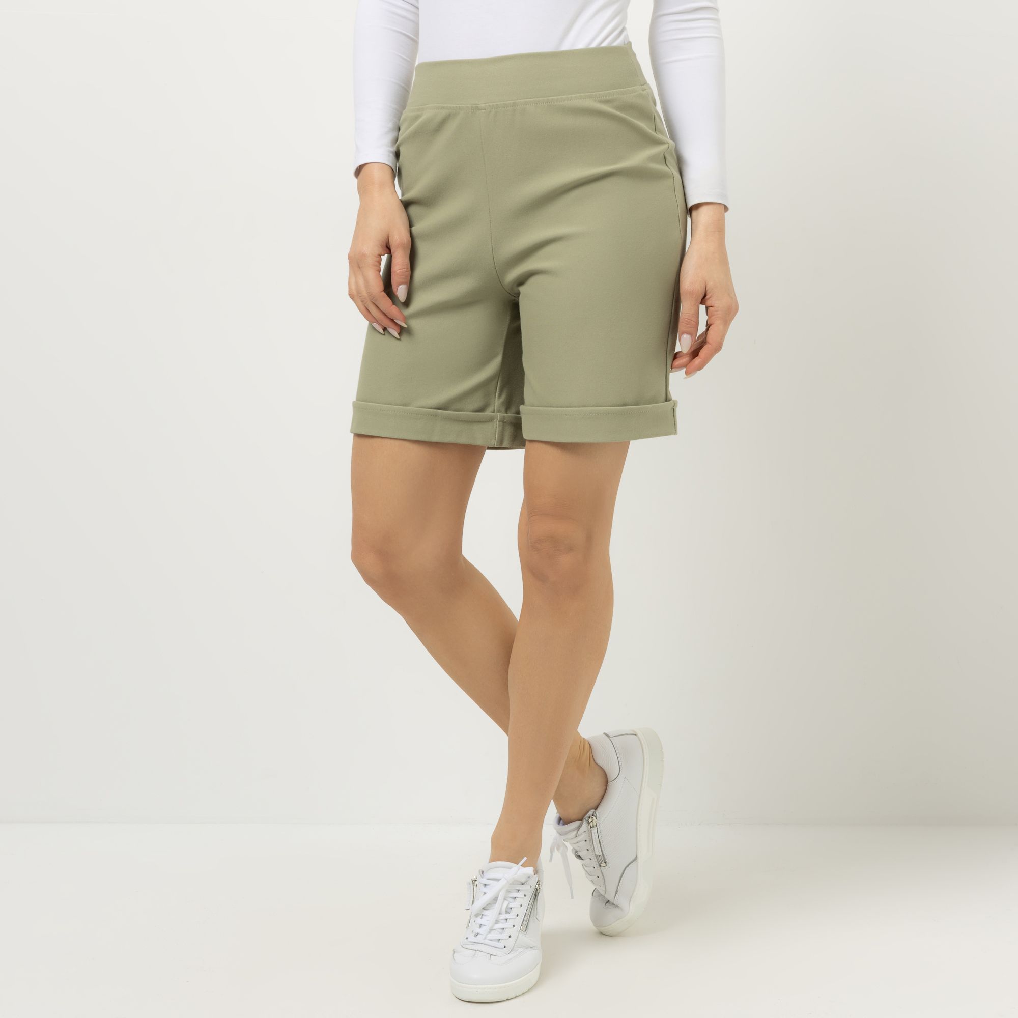 B-Ware KIM & CO. Shorts Denim Jersey Rundumdehnbund