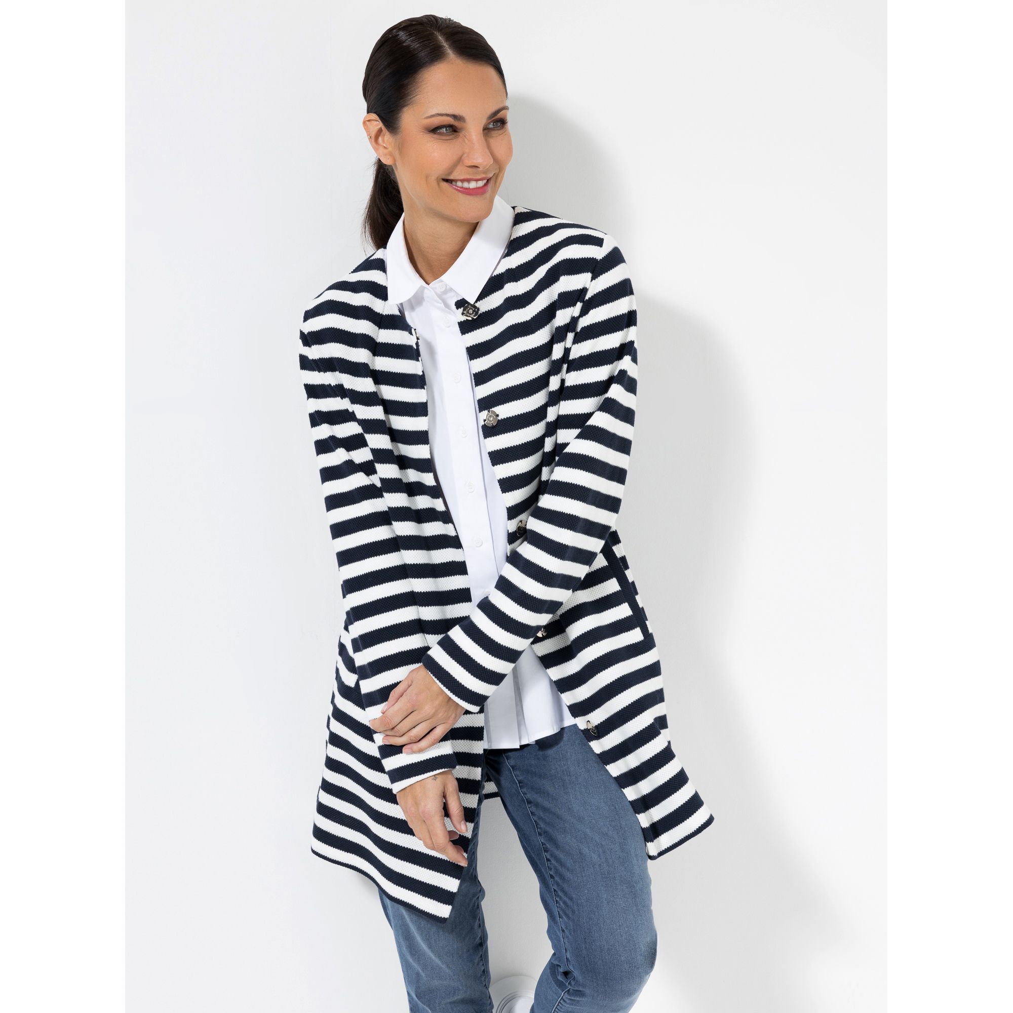 b-ware-steffen-schraut-longblazer-1-1-arm-druckkn-pfe-gestreift-qvc-de
