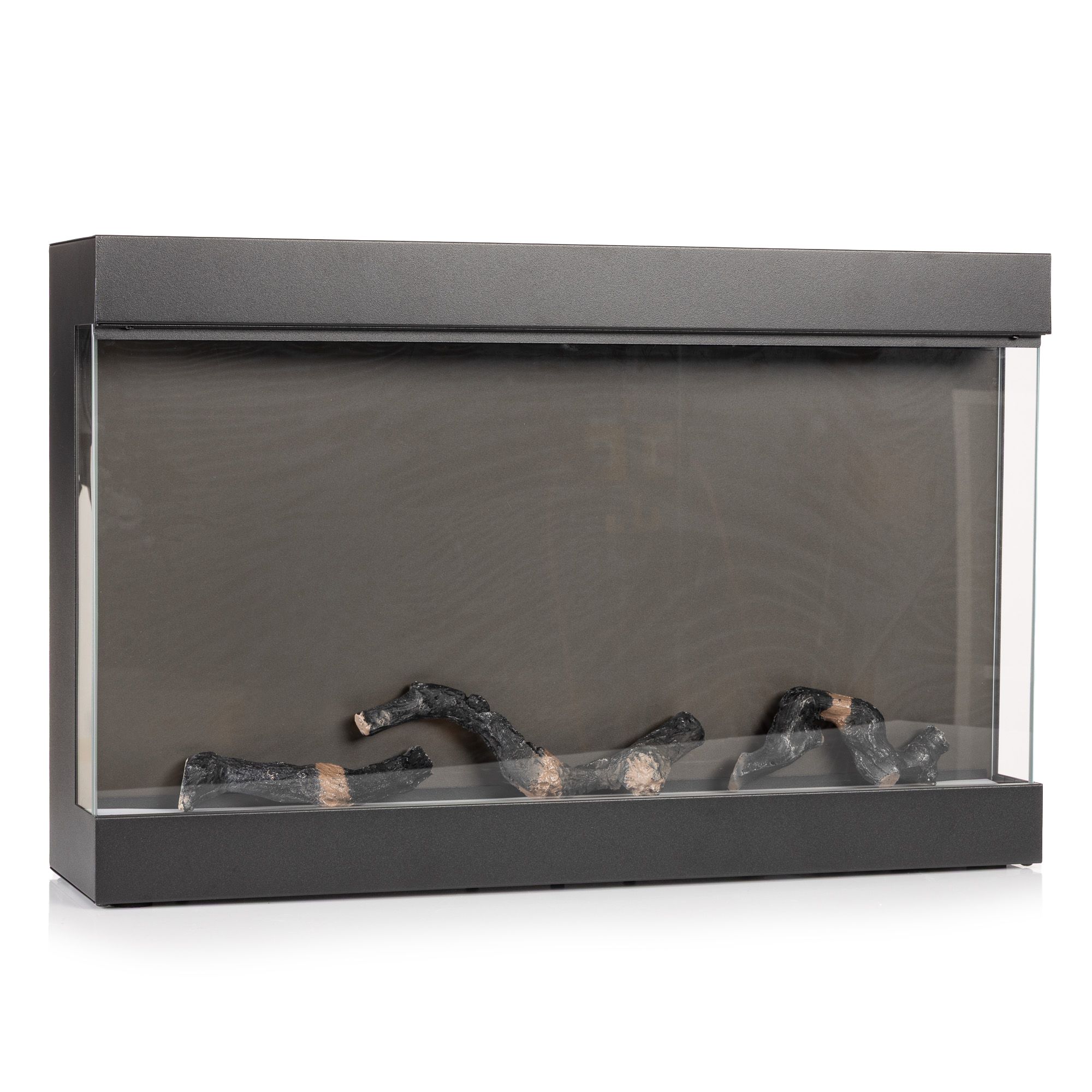 B-Ware LUMIDA Casa LED Design-Kamin Kunst-Holzscheite 5h-Timerfunktion