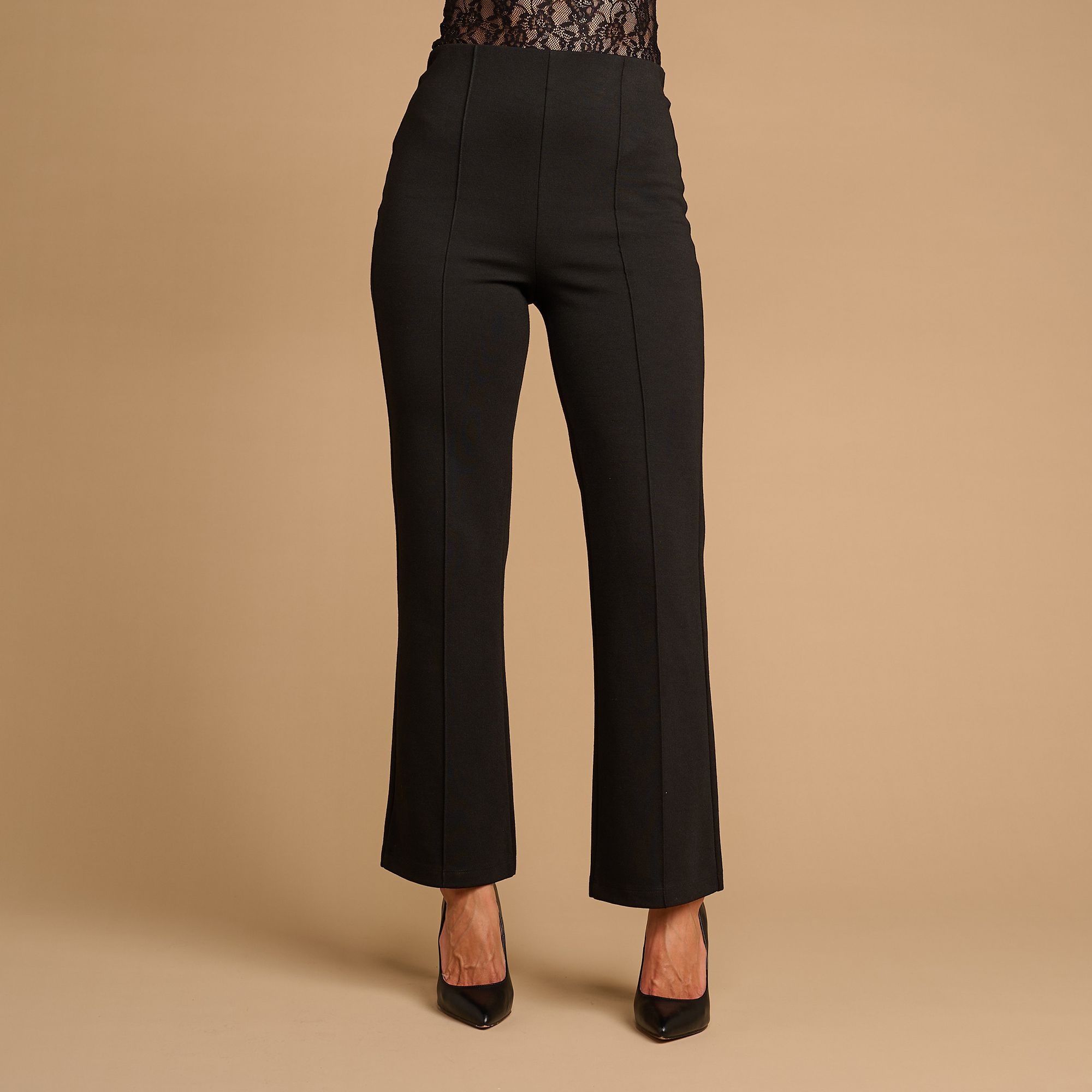 B-Ware SCHIFFHAUER MUNICH® Hose Italy lange Form Rundumdehnbund