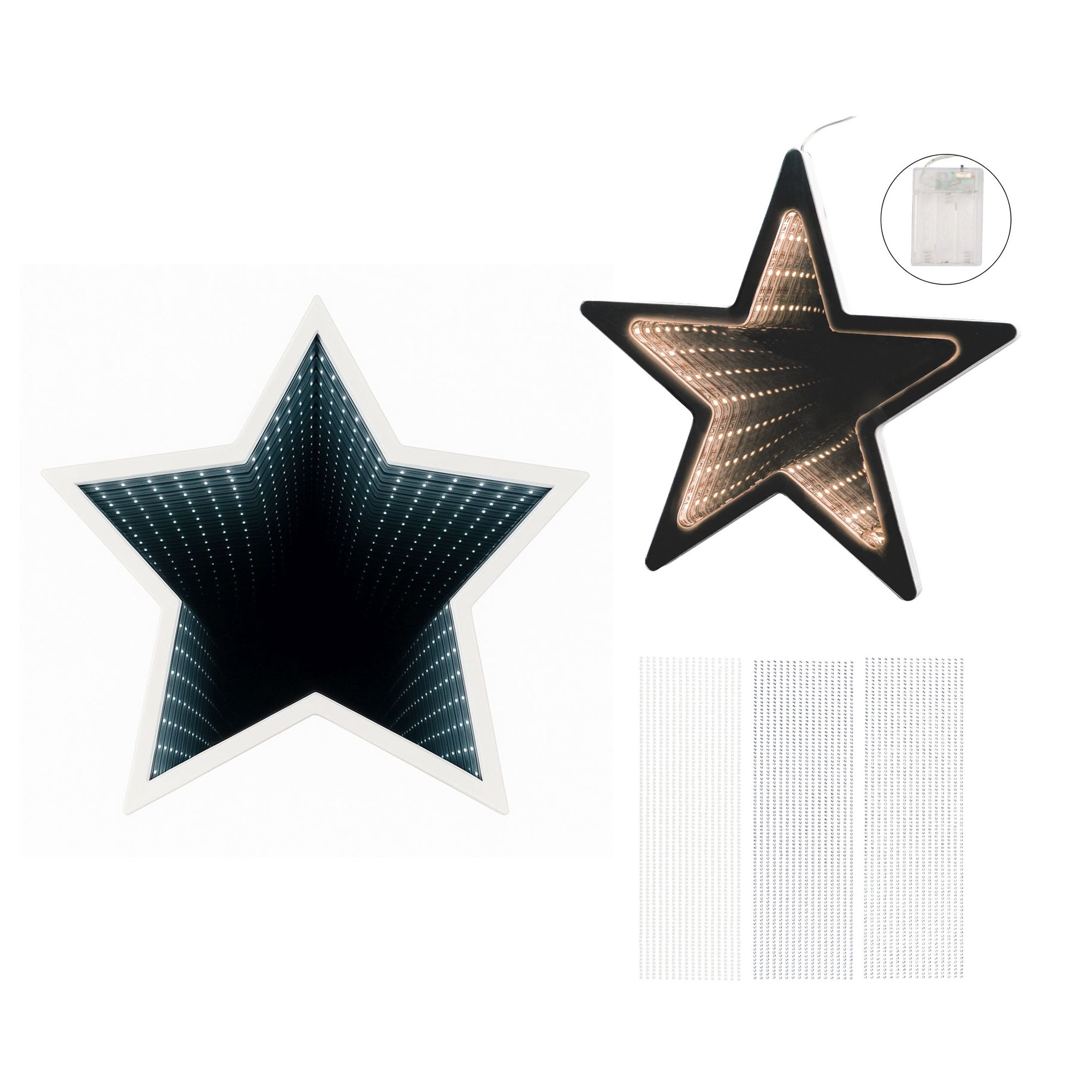 B-Ware KARIN JITTENMEIER Club Artikel LED-Sterne Infinity 2 versch. Größen