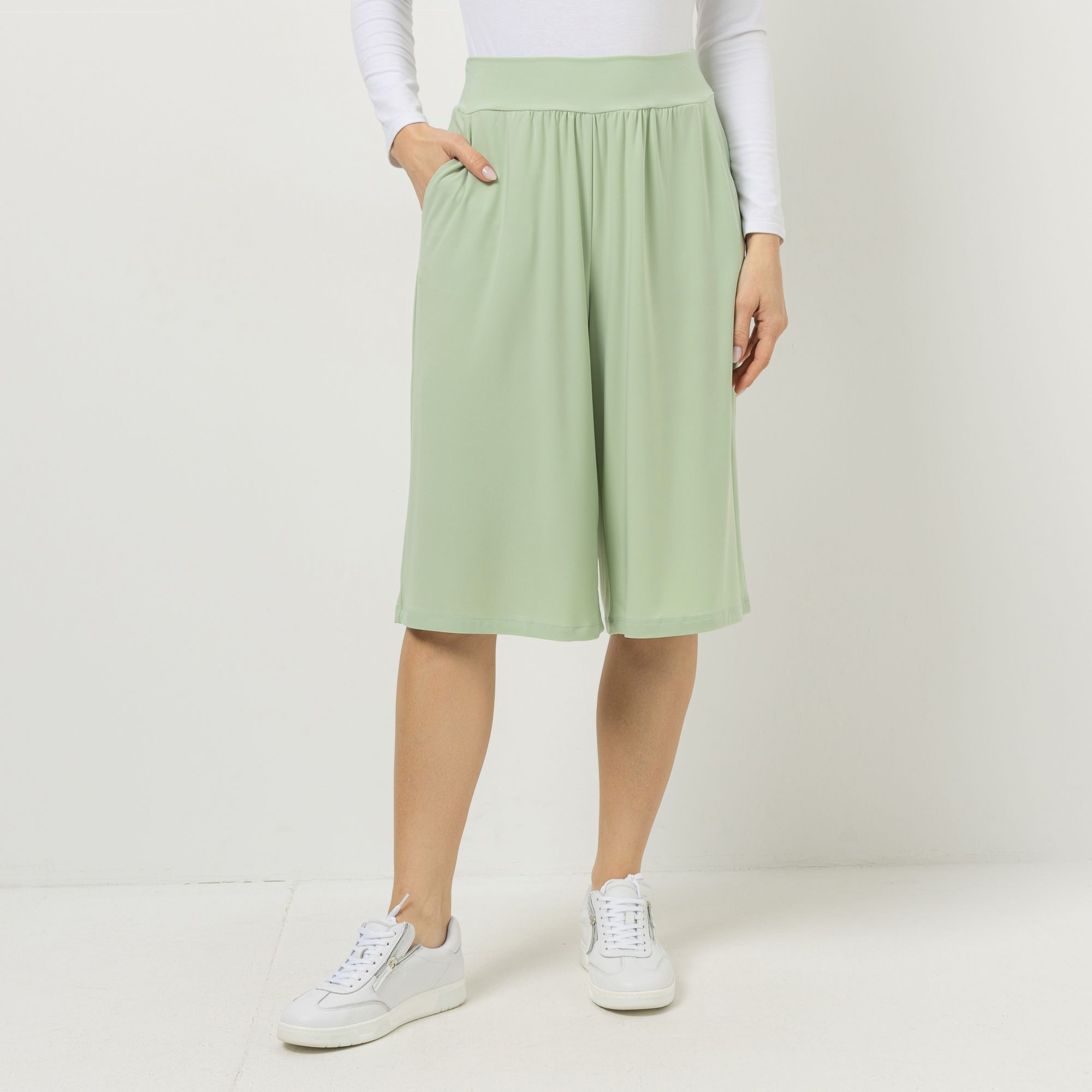 B-Ware KIM & CO. Hose, knieumspielend Deluxe Brazil Knit 2 Eingrifftaschen
