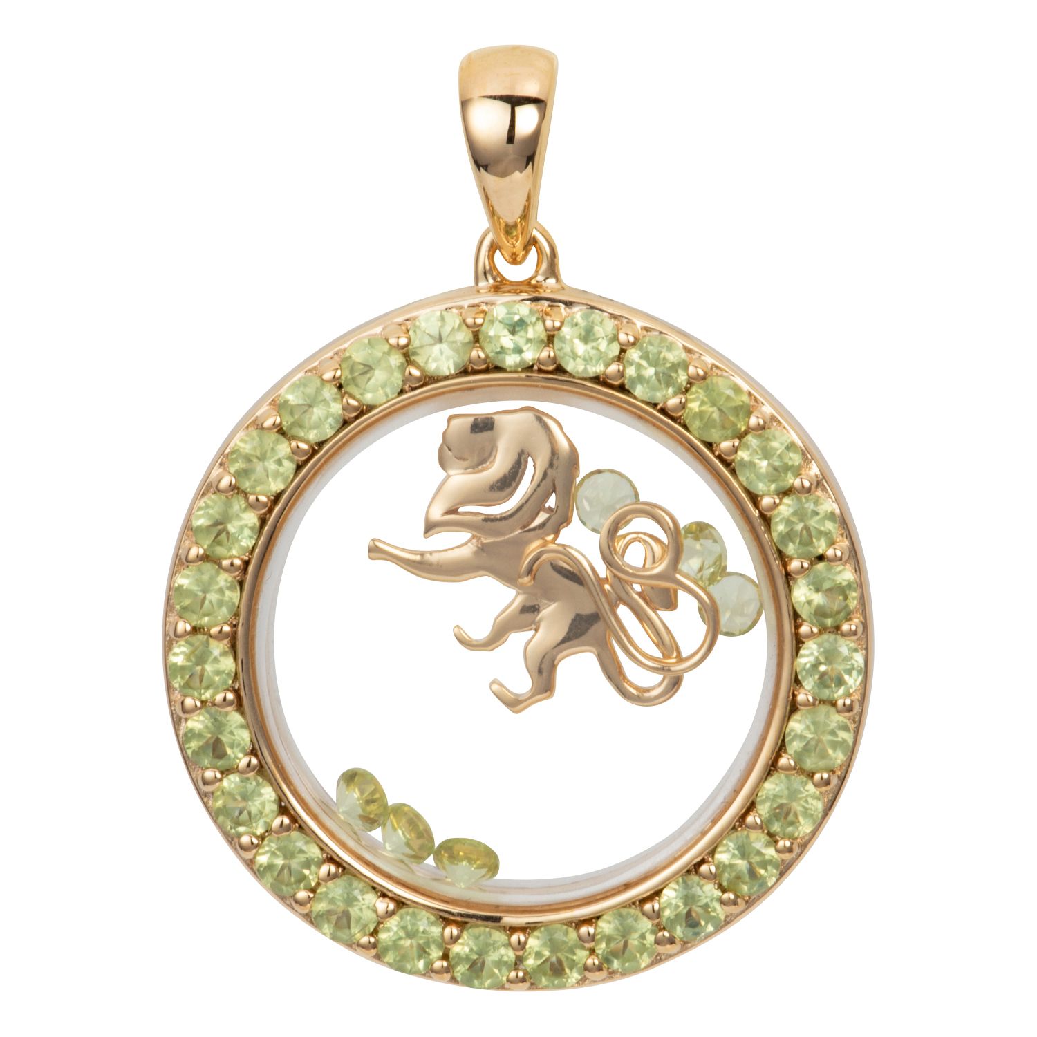 B-Ware ROYELLE Edelsteine Anhänger Sternzeichen zus. ca. 2,00ct