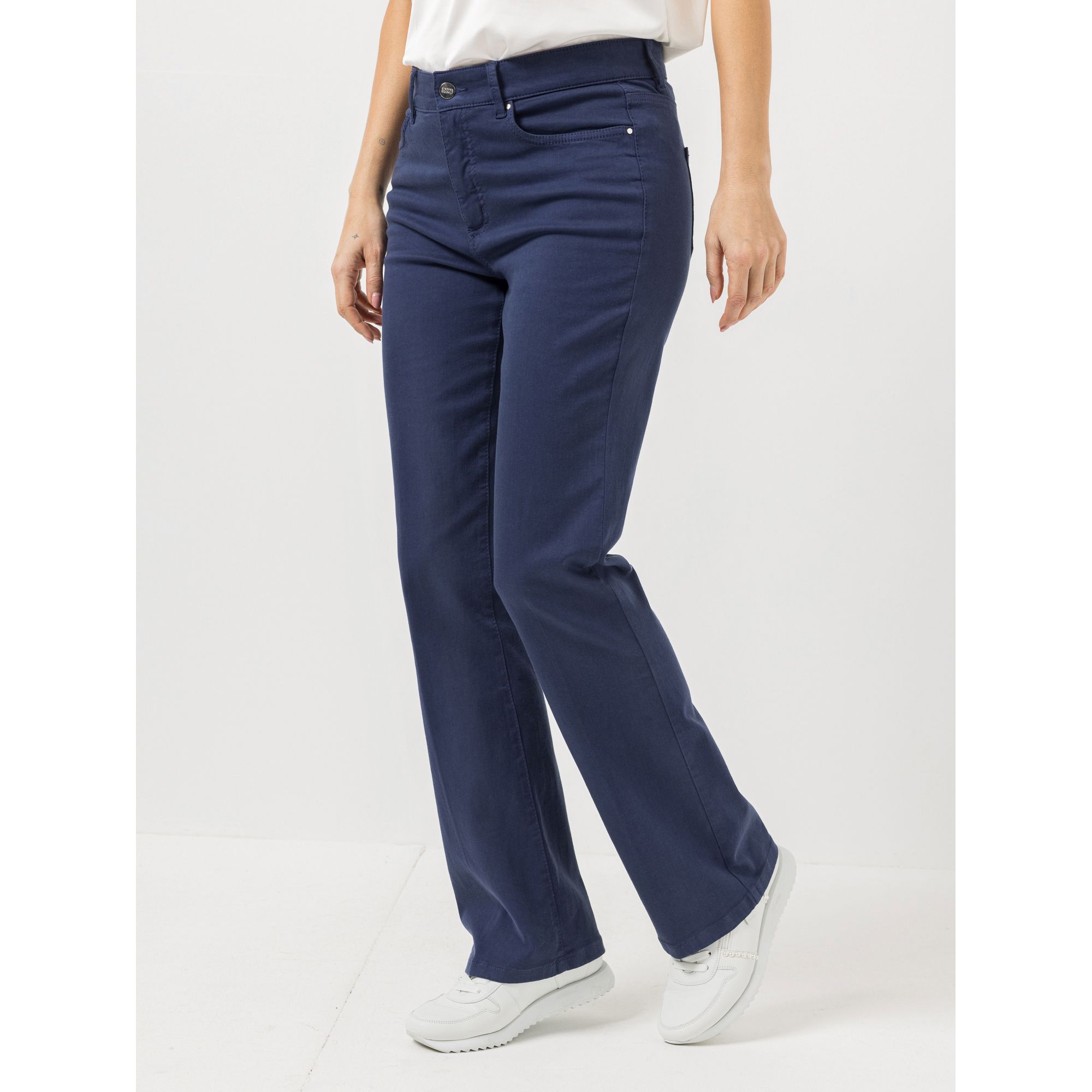 B-Ware STEFFEN SCHRAUT Jeans, 5-Pocket-Style Bügelfalte ausgestelltes Bein