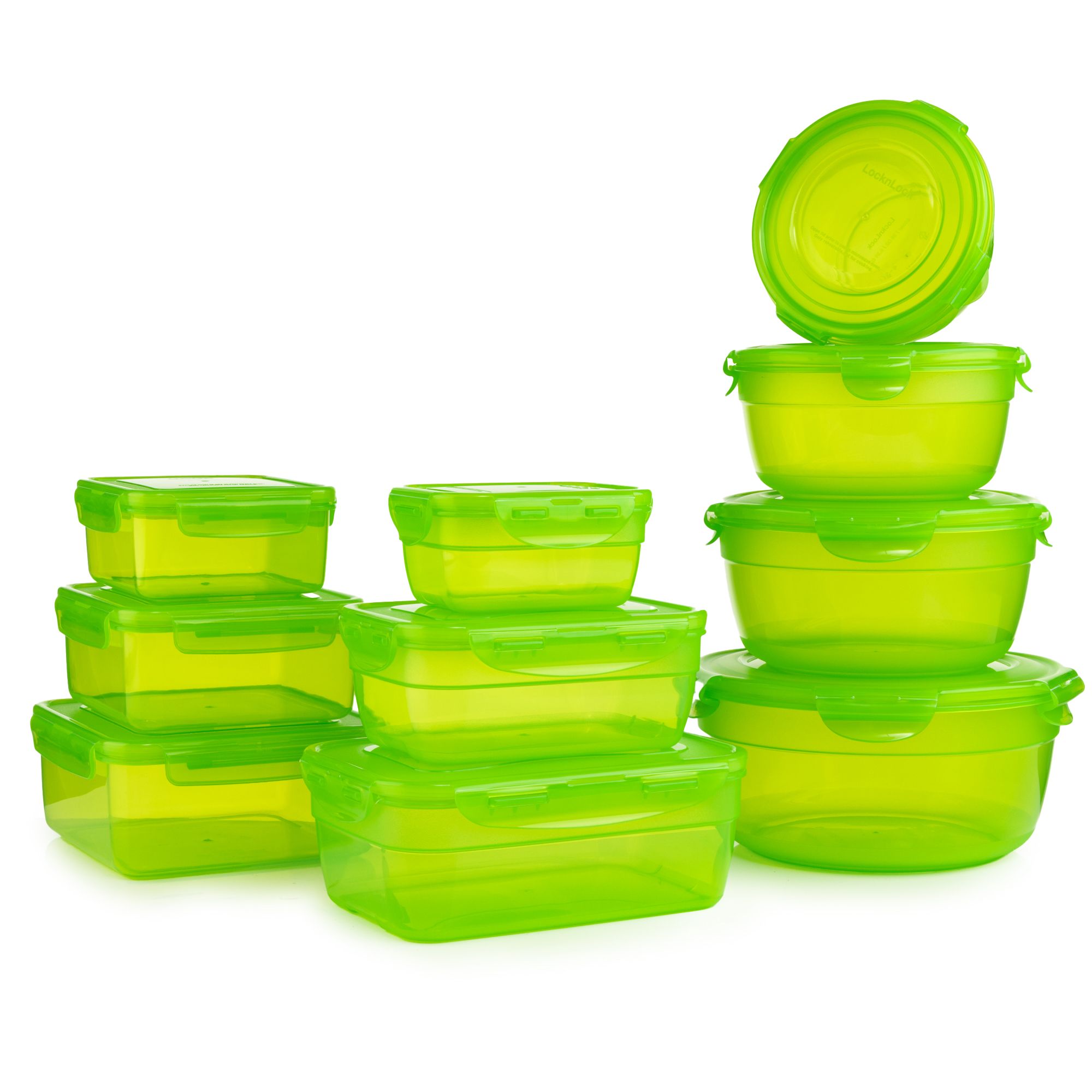 B-Ware LocknLock 10 Frischhaltedosen 550ml-3,4L nestbar