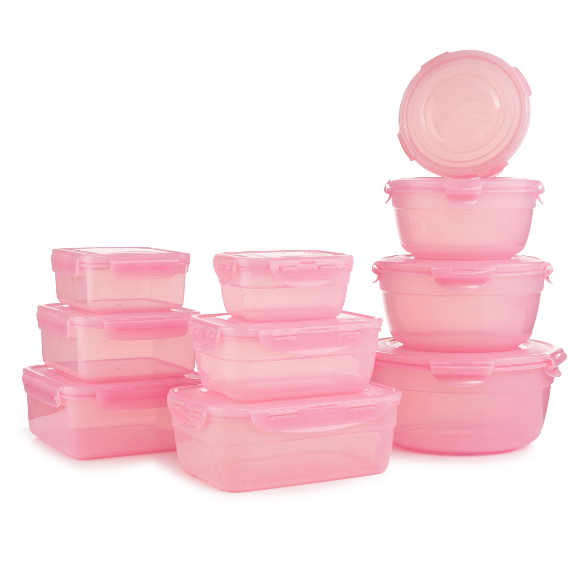 B-Ware LocknLock 10 Frischhaltedosen 550ml-3,4L nestbar